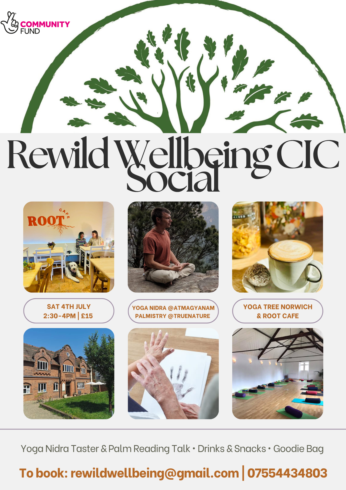 Rewild Wellbeing Social July