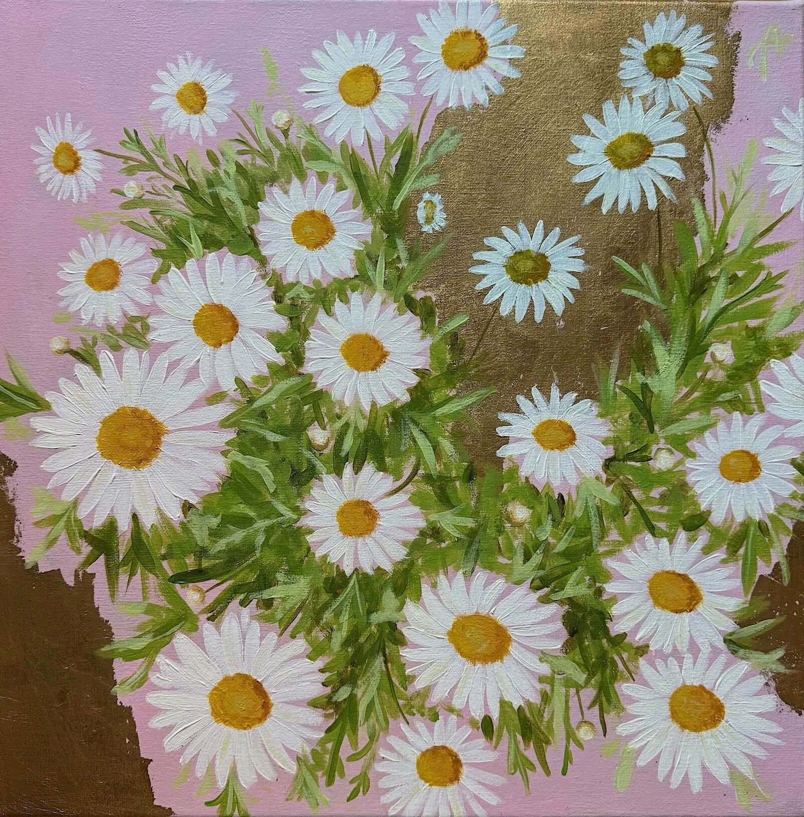 Margaritengold - 40 cm x 40 cm