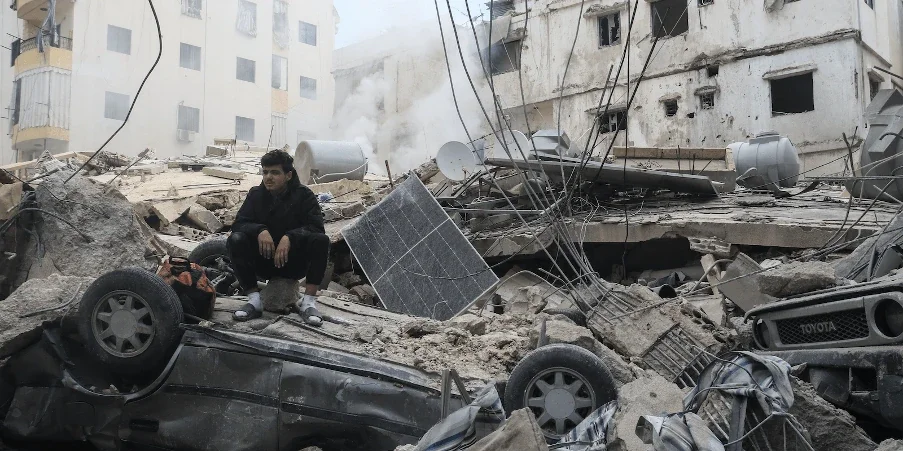Shelterbox is providing temporary accommodation for people in Lebanon whose homes have been destroyed