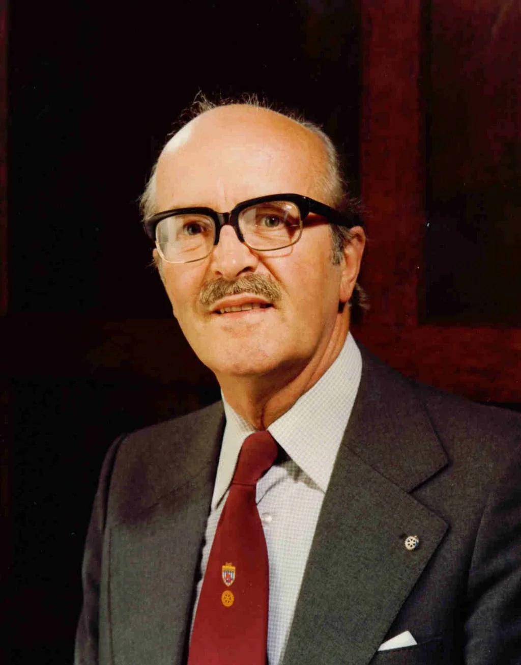 Tonbridge Rotary President 1976-77 George Nichol