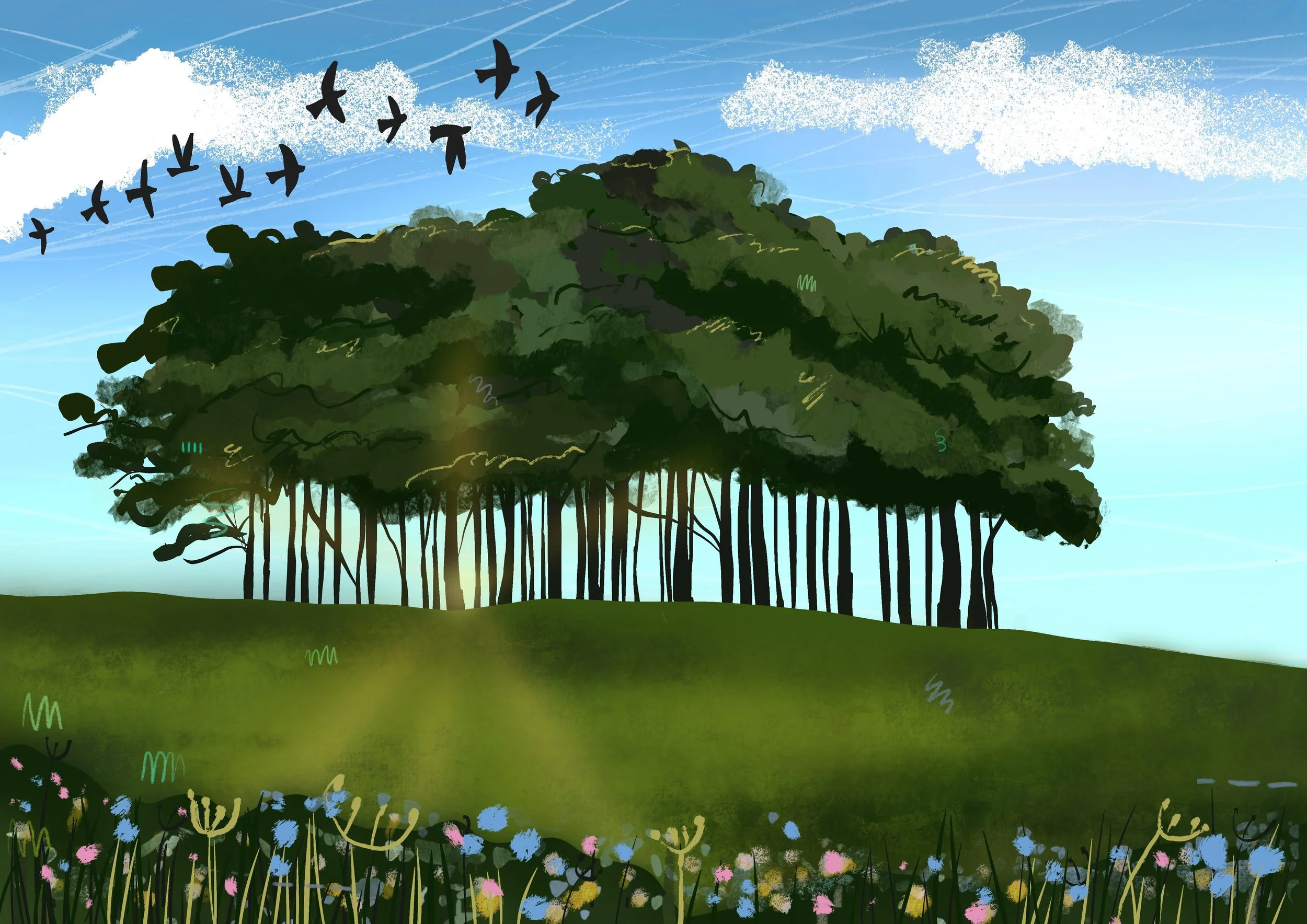 Nearly Home Trees