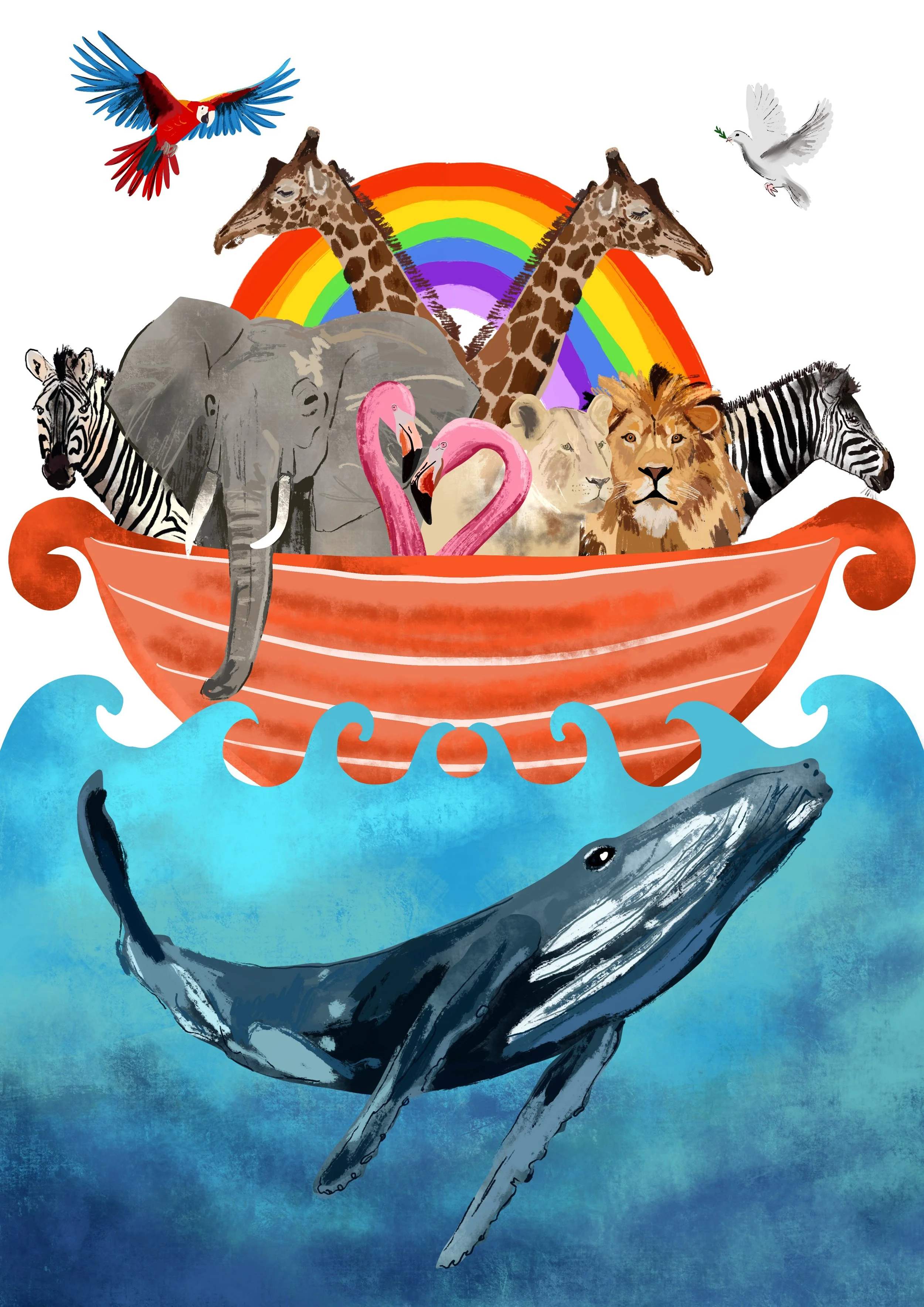 Noah's Ark Print