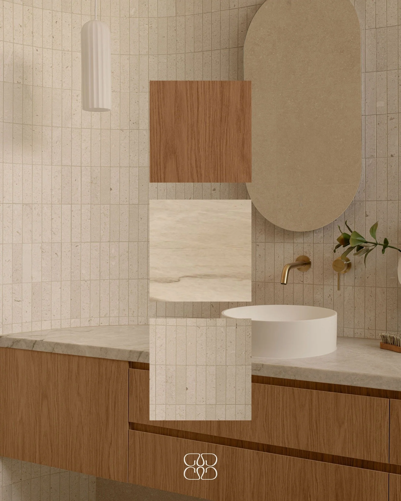 The joinery in this Sunshine Beach bathroom was designed to complement the material palette rather than compete with it. It sits quietly within the space while still bringing warmth and craftsmanship to every surface. 

The floating vanity was custom