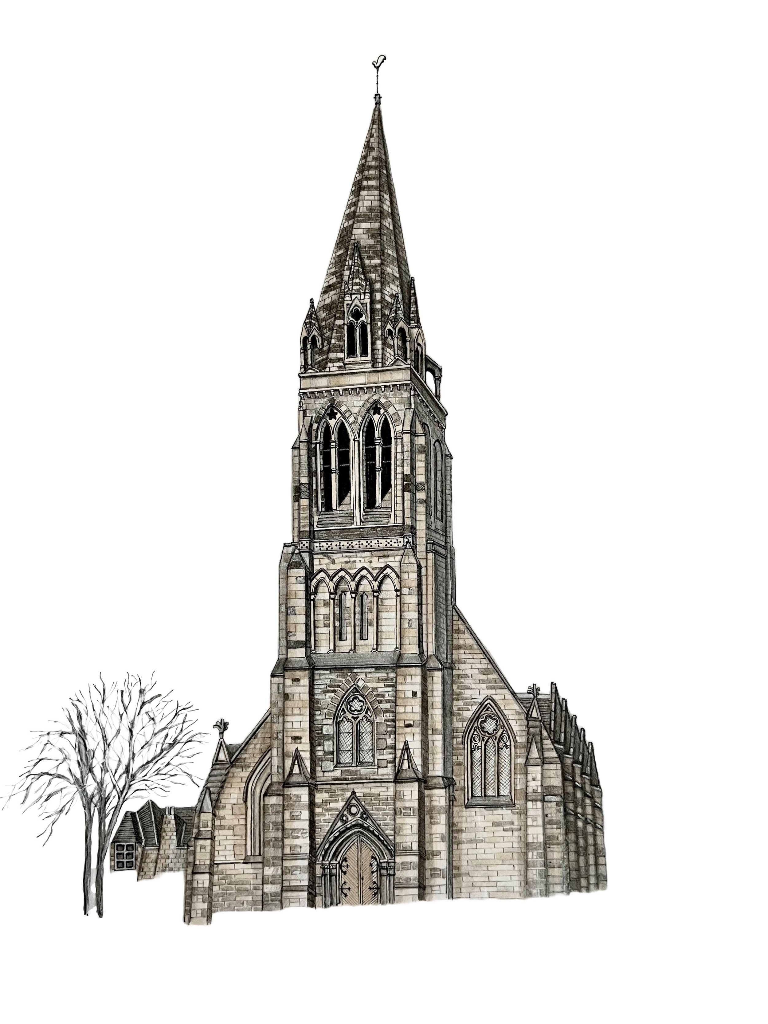 Cottiers, Glasgow print