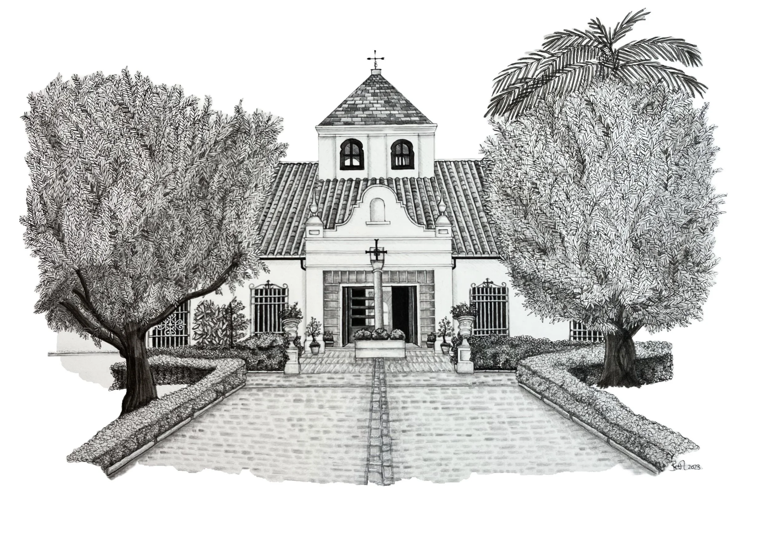 Finca Monasterio print