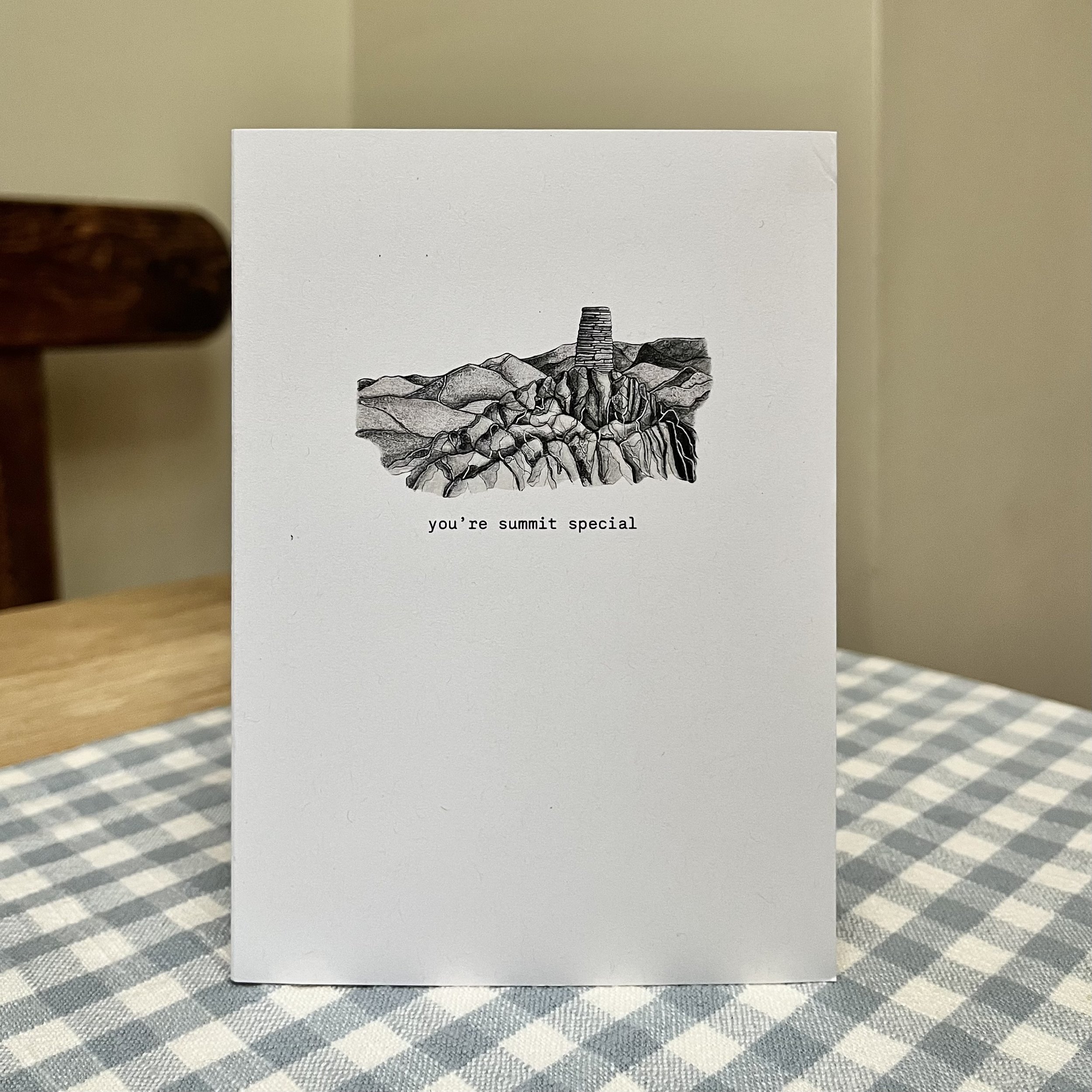 Place Fell - you're summit special (A6 card)