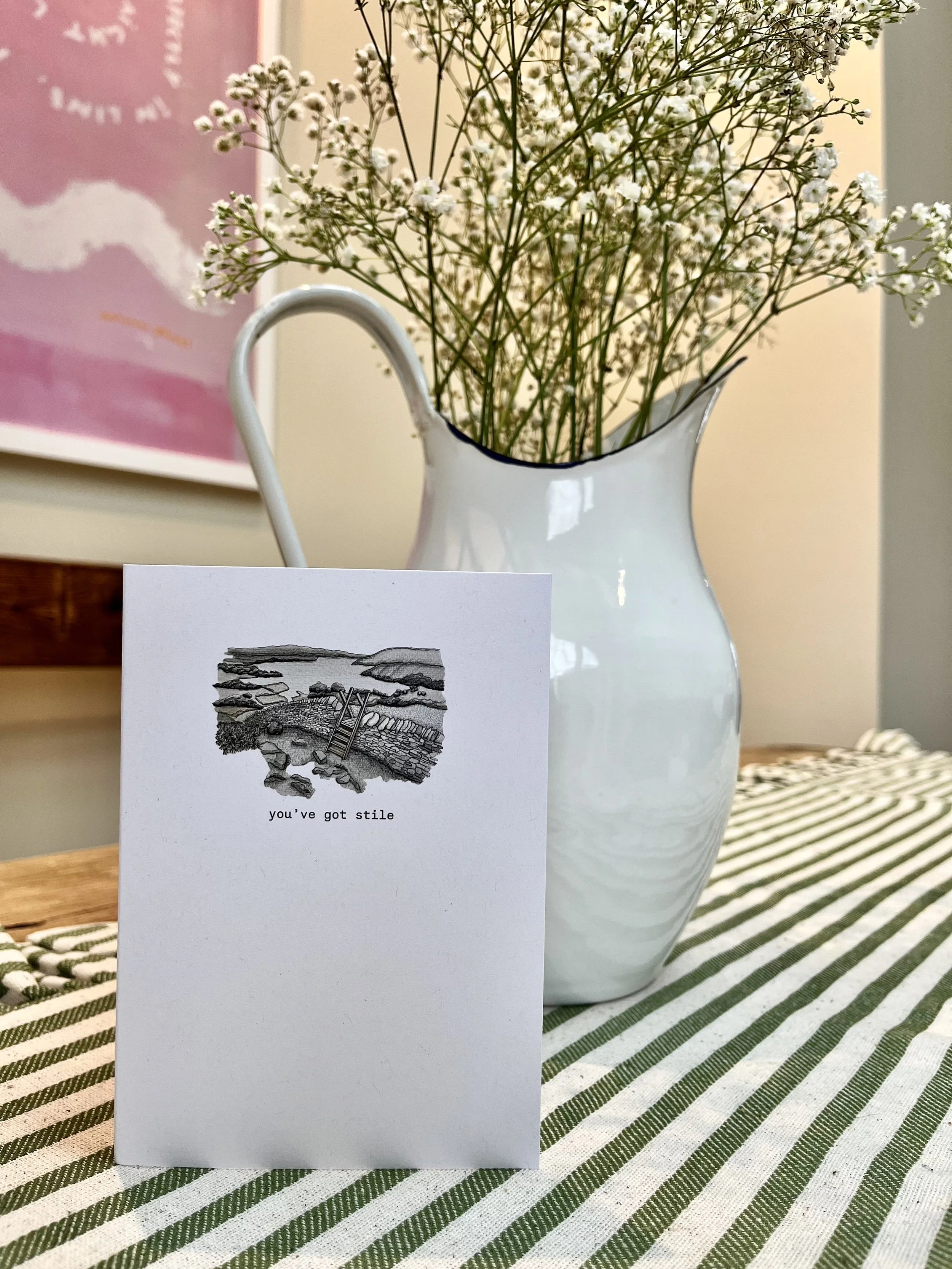 Loughrigg - you've got stile (A6 card)