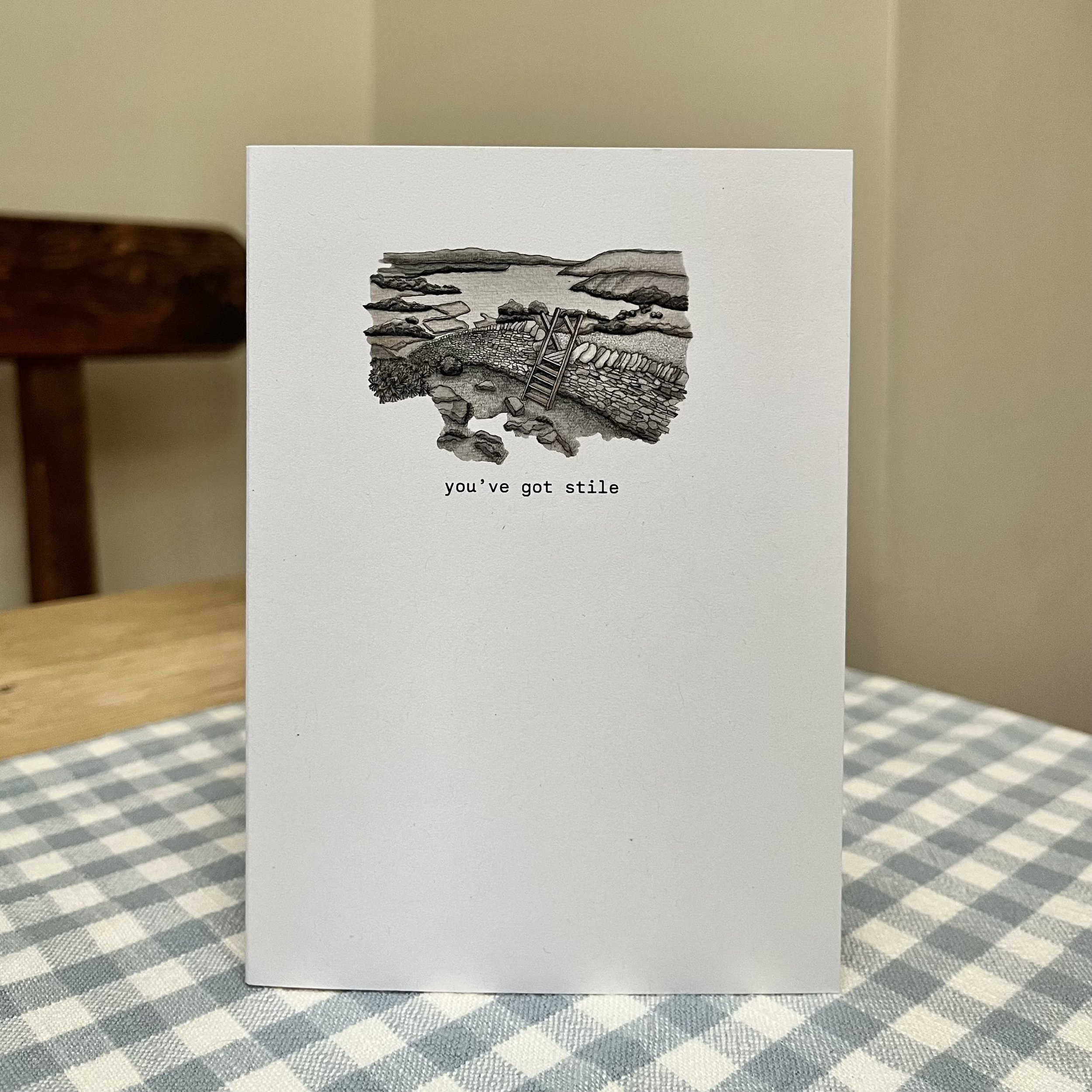 Loughrigg - you've got stile (A6 card)