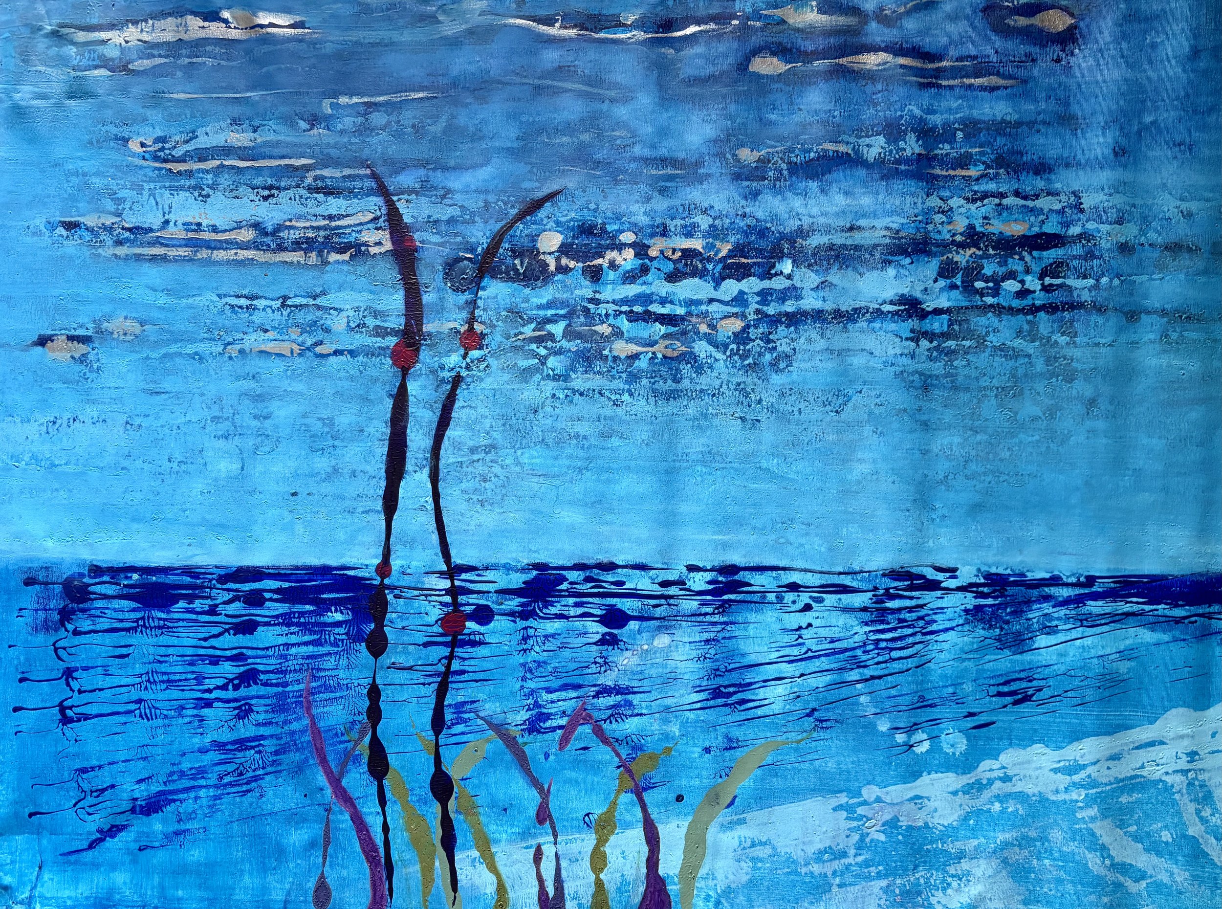 "Night Approaching".      
106cm x 148