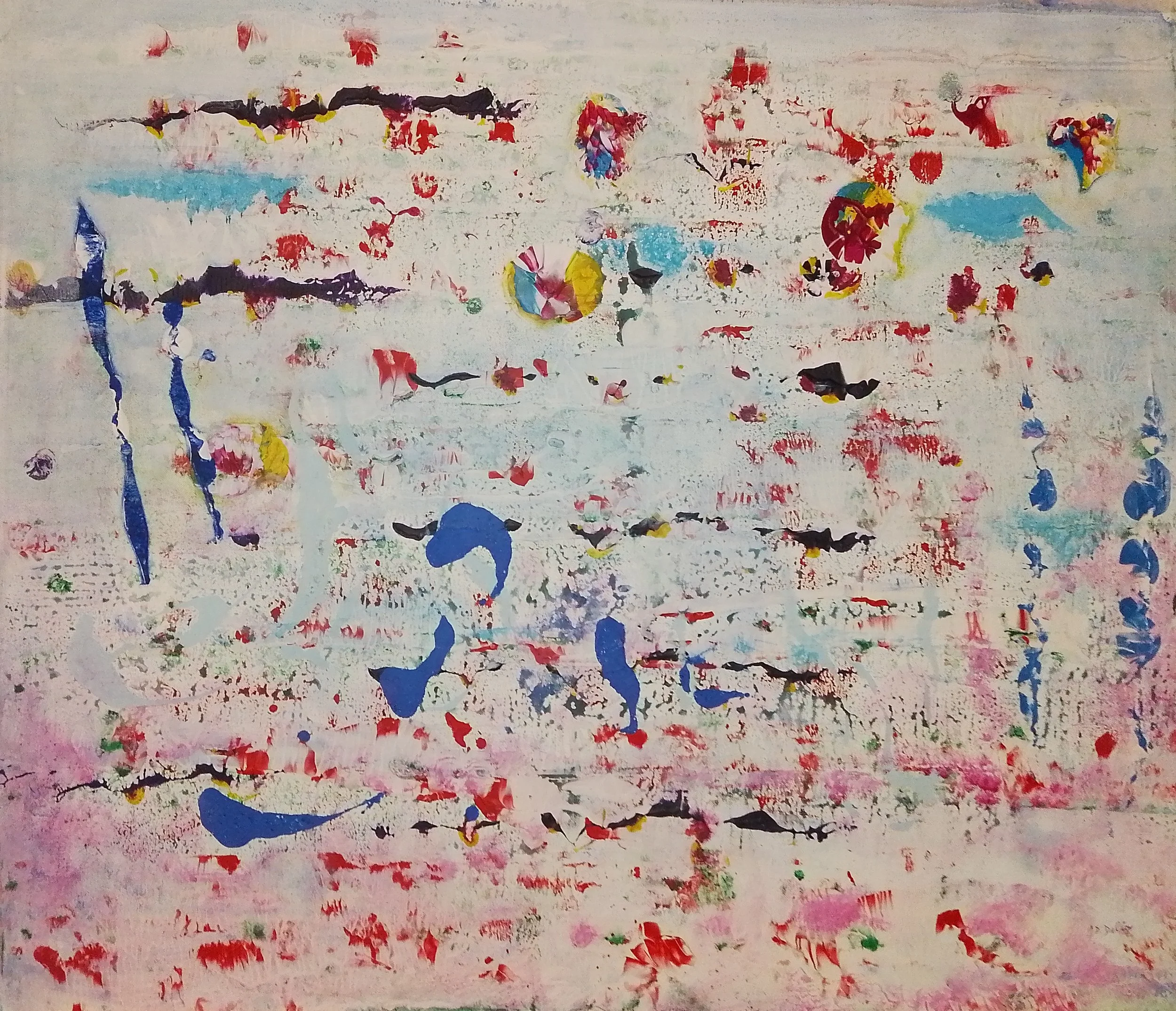 Nature 25- 98×80 cm acrylic on canvas- 2024