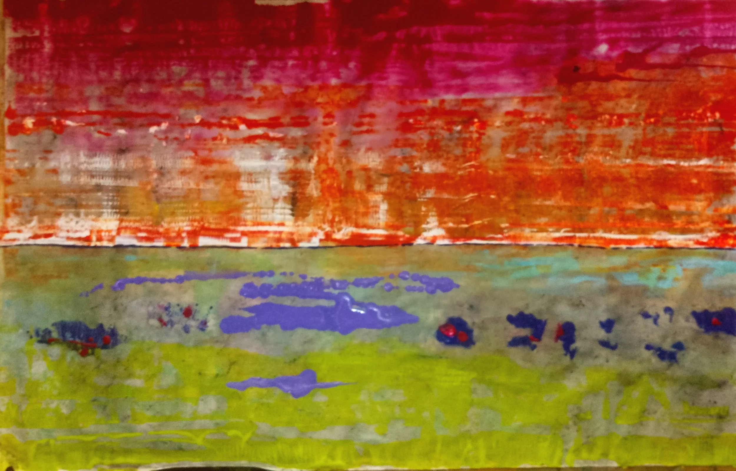 Landscape M-157×97 cm- acrylic on canvas