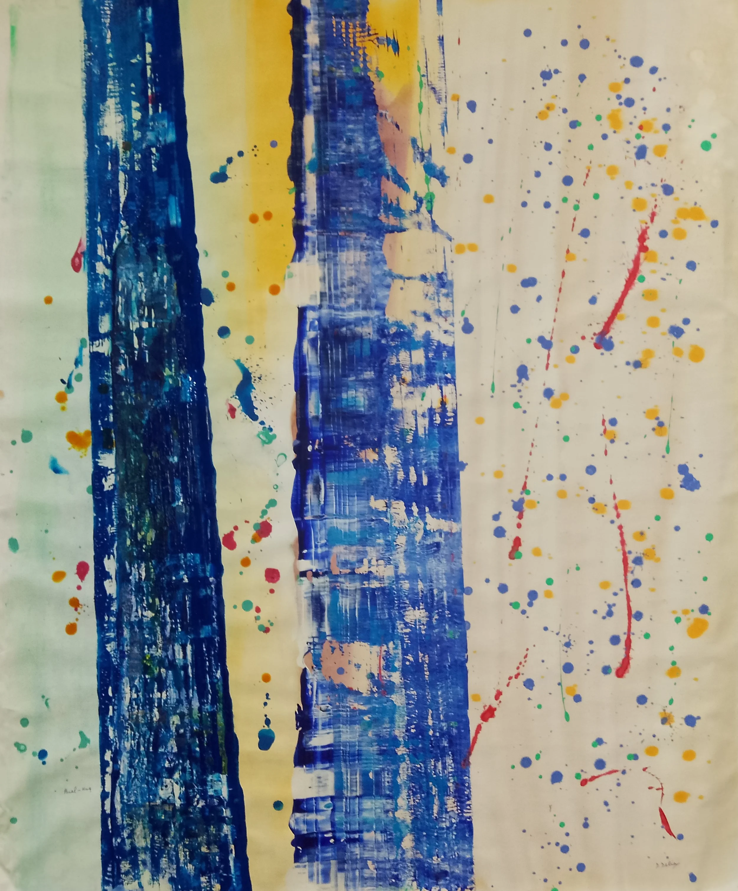 Anal- Haq 123×86 acrilic on canvas