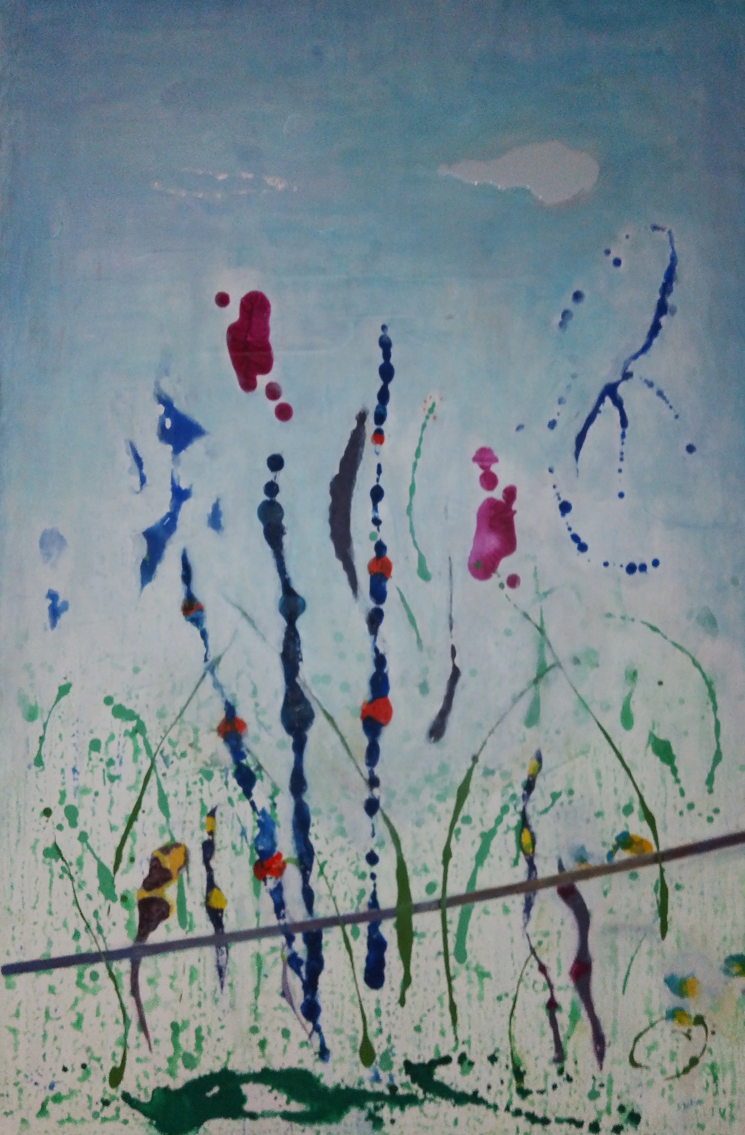 Nature101- 152×98 cm acrilico on canvas