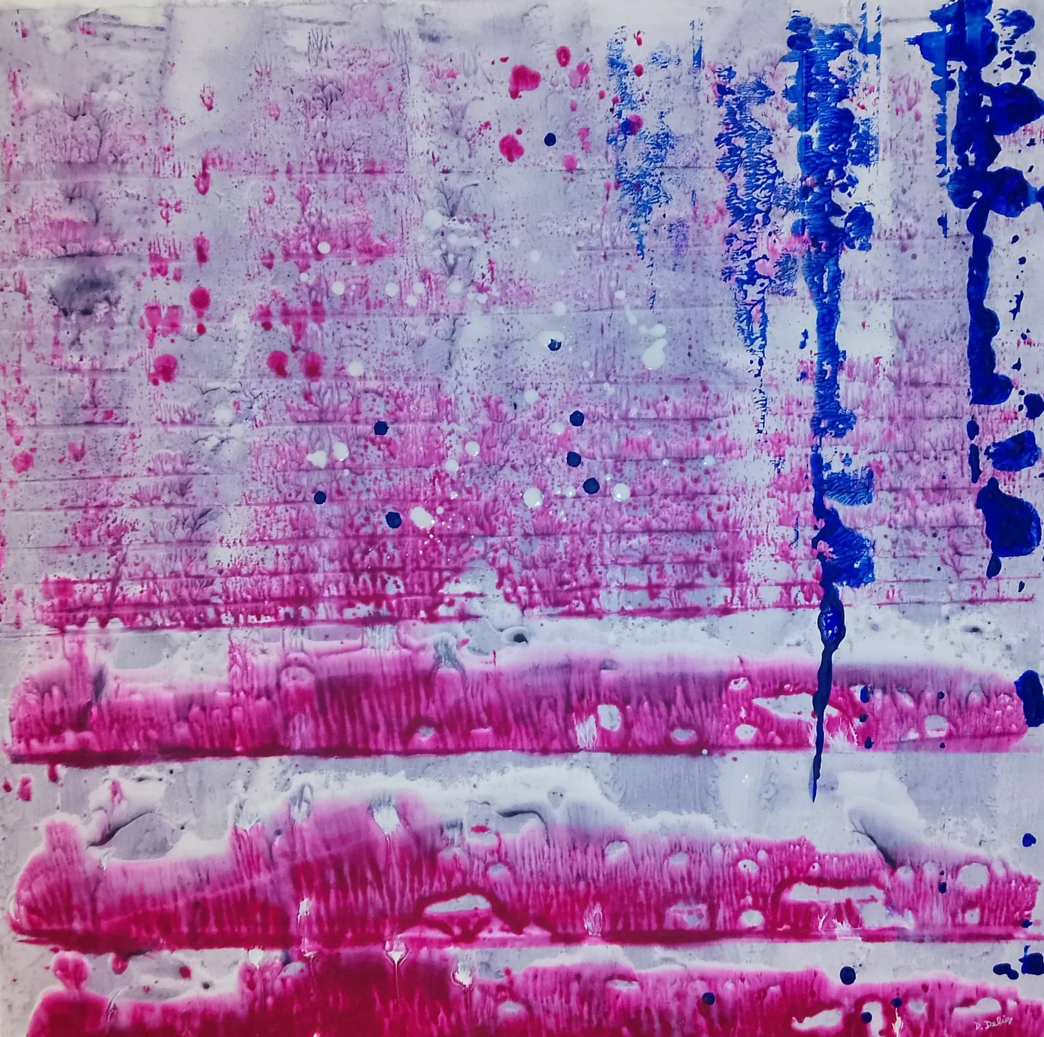 "Abstract 186". 100cm x 100