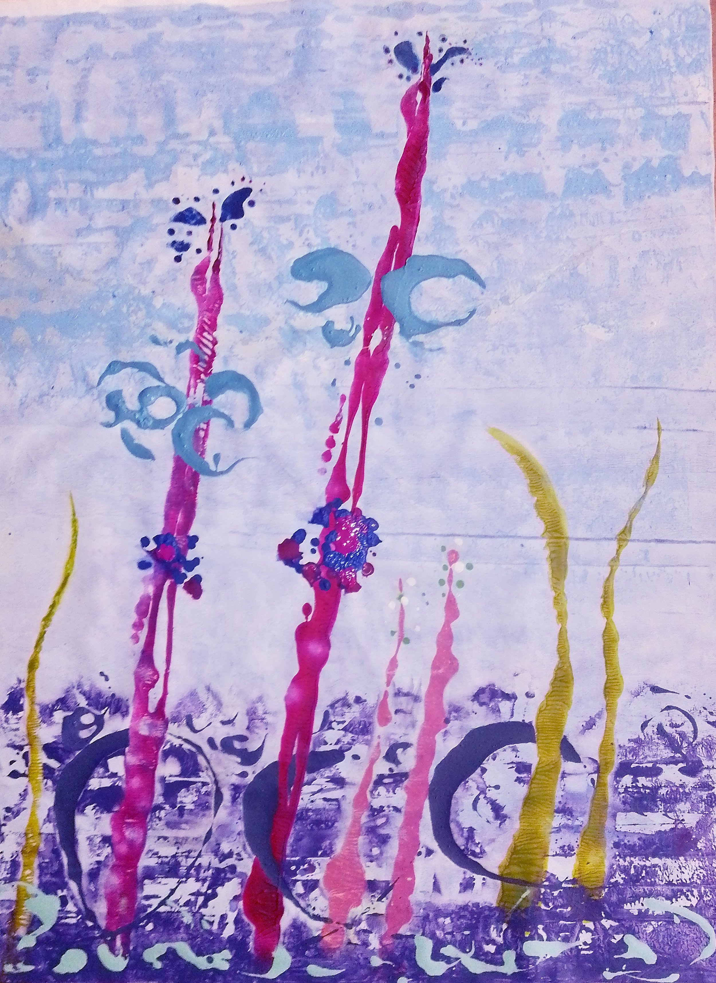 Abstract 36- 144×103 cm acrilic on canvas