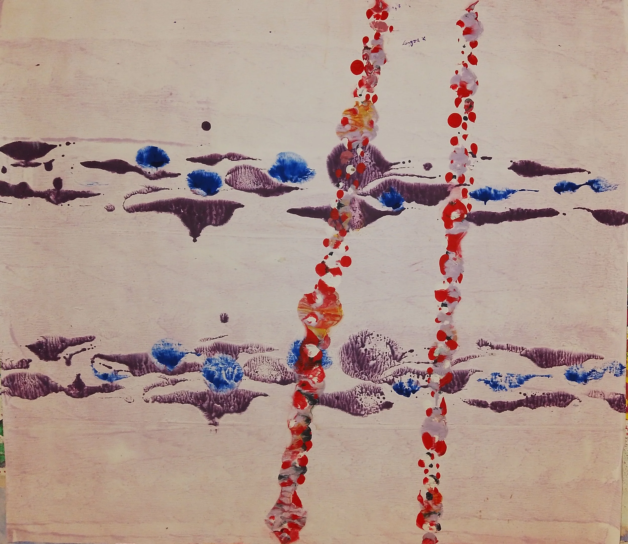 Abstract B- 76×66 cm acrilic on canvas