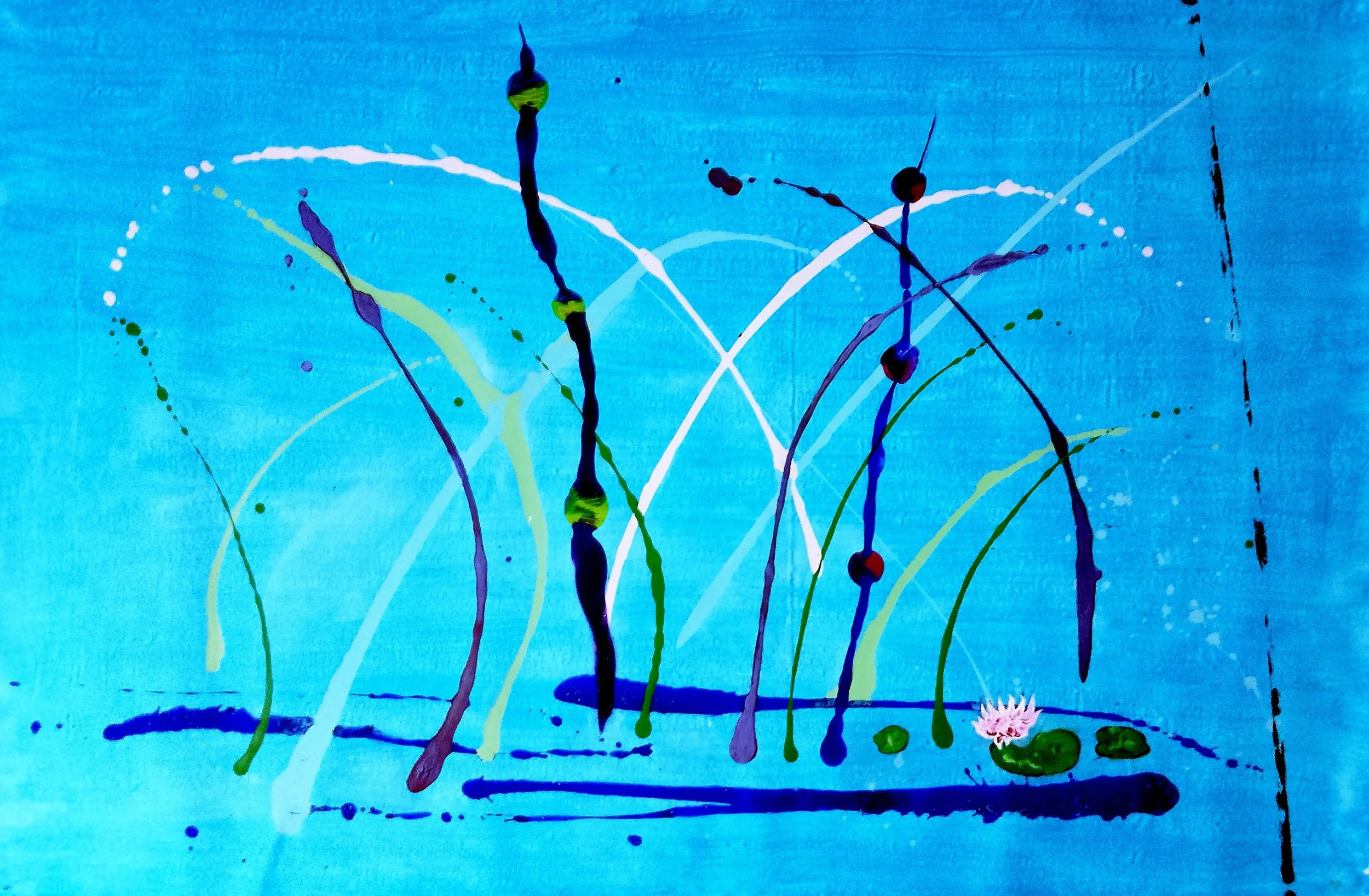 Agata's- 154×102 acrylic on canvas