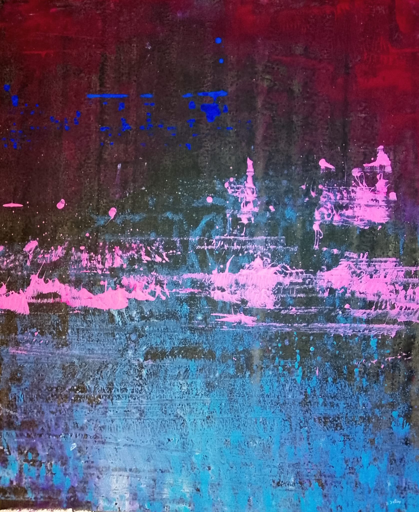 "Abstract 01". 127cm x 108