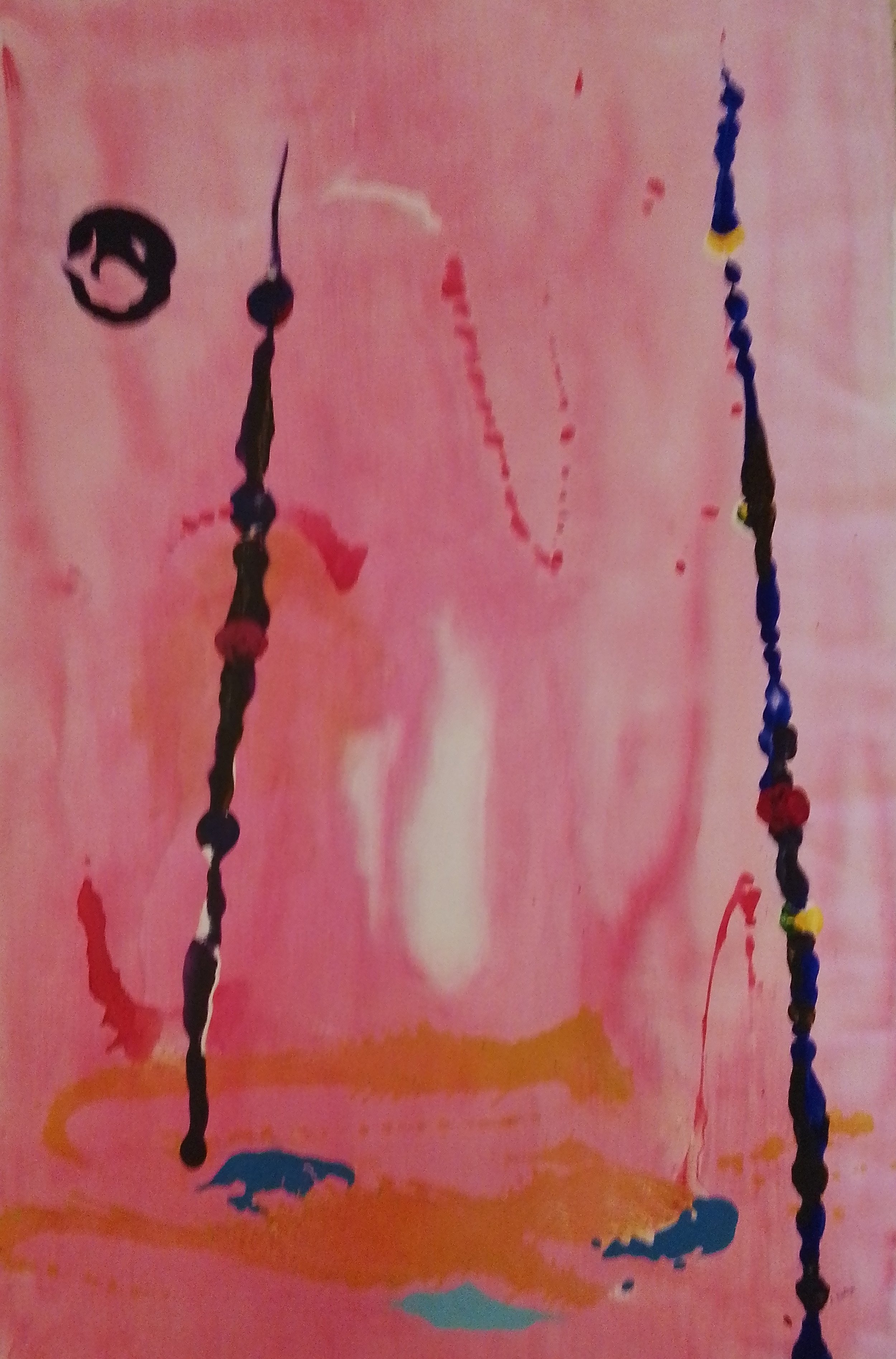 Erotism- 154×100 cm acrylic on canvas