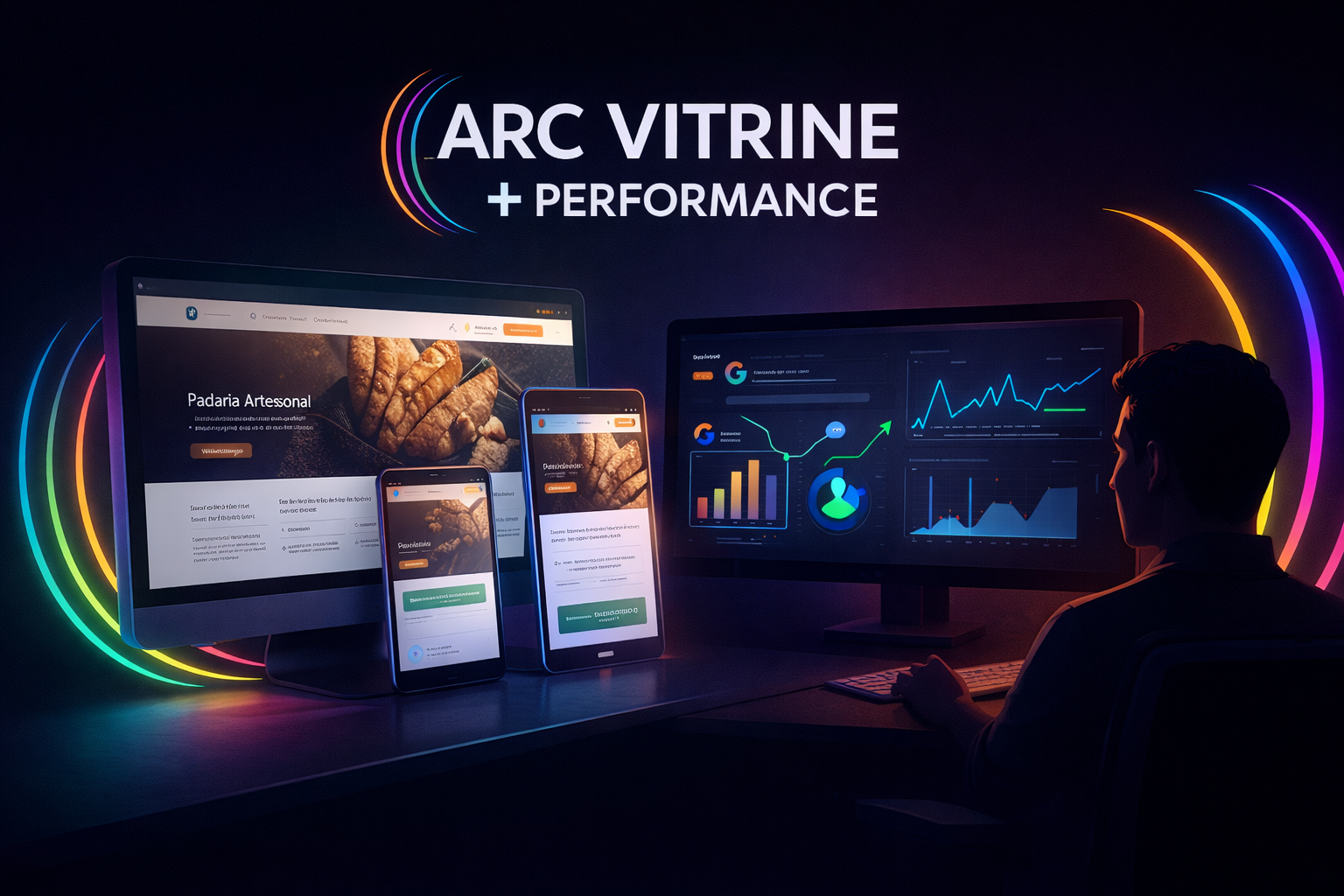Arc Vitrine + Performance
