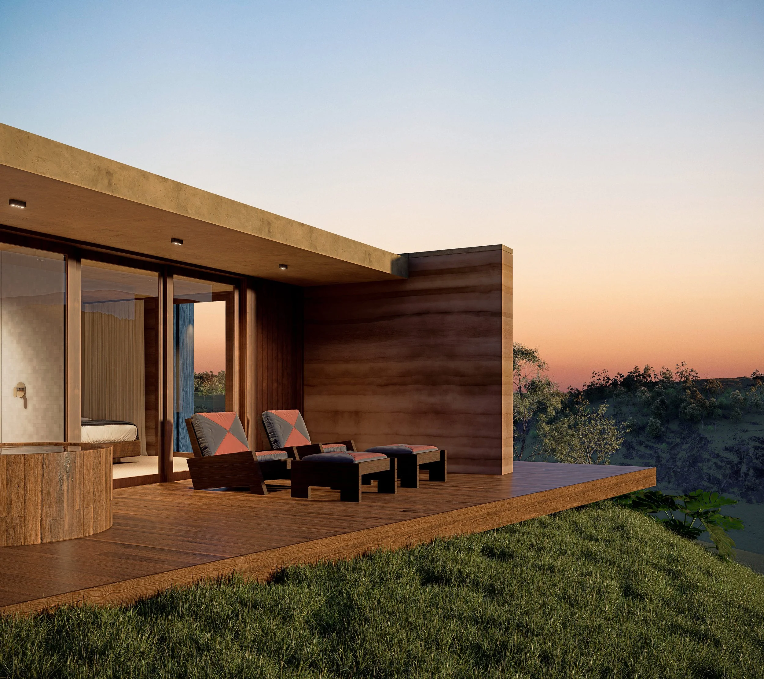 Suite master da Casa Taipa
