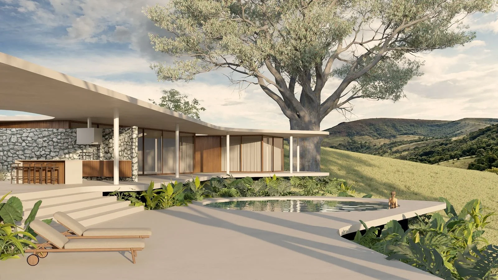 Imagem externa da Casa Taipa