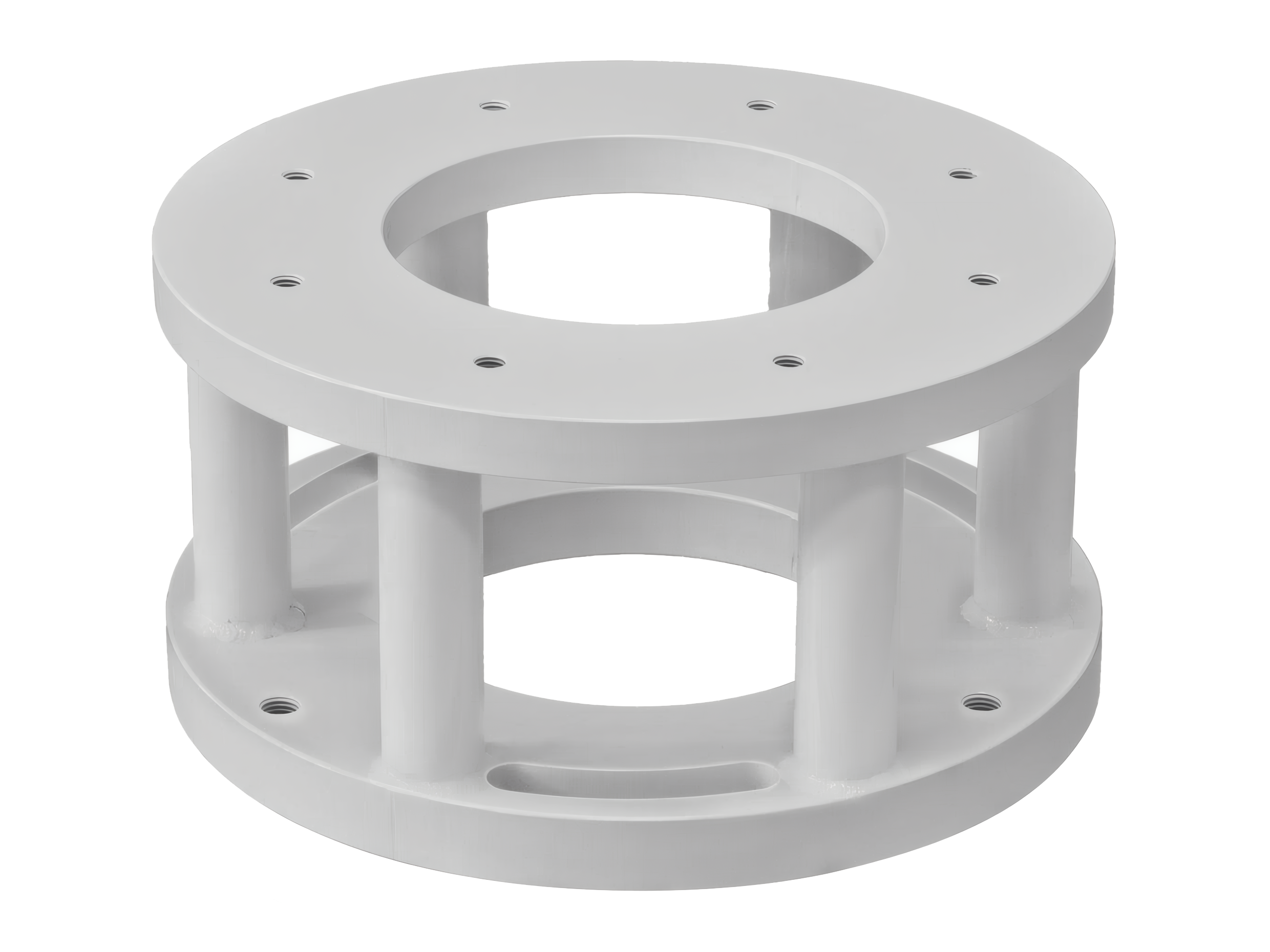 Heavy Steel Leveling Flange, for GM4 & AZ4
