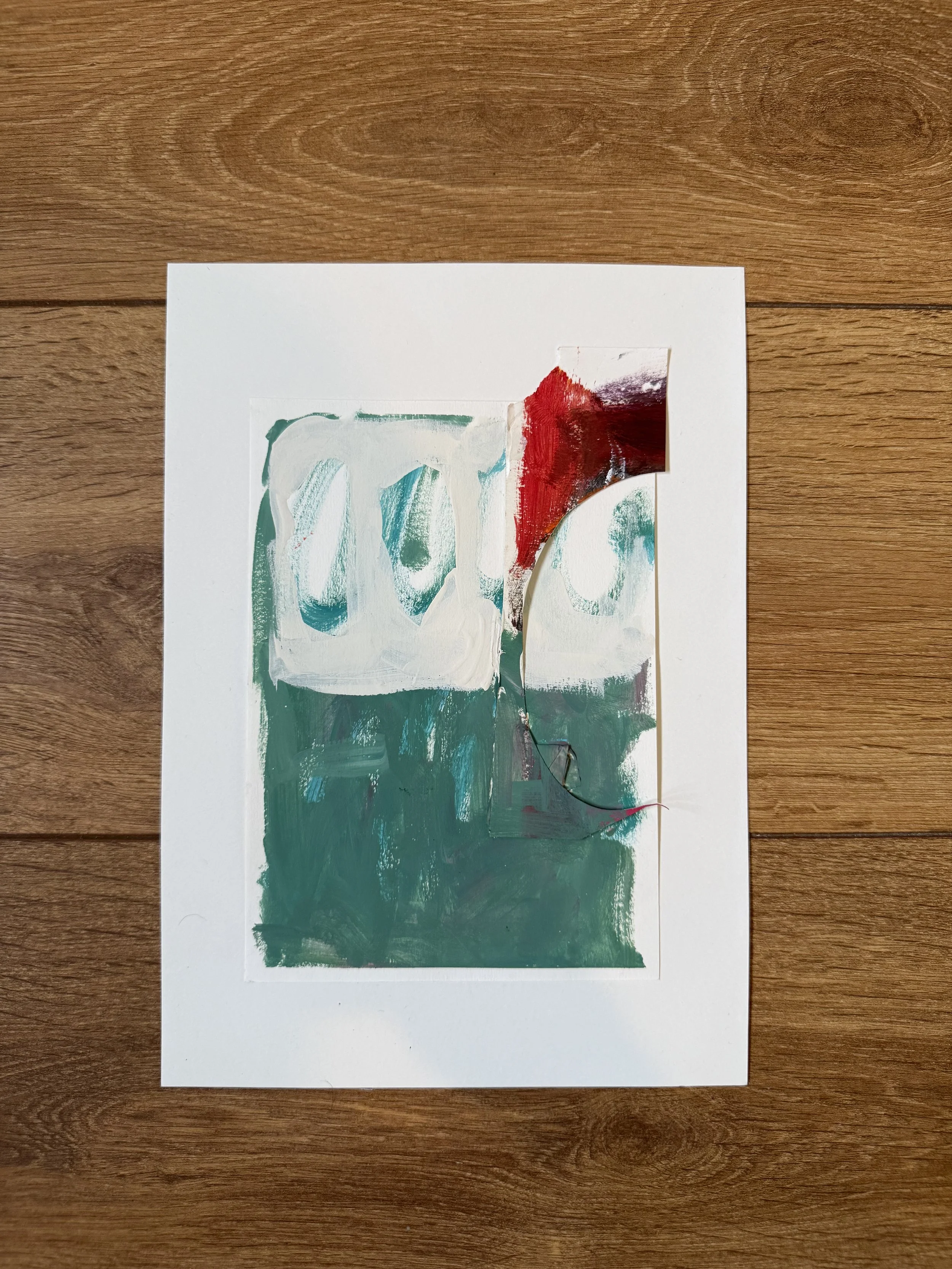 Collage on Paper