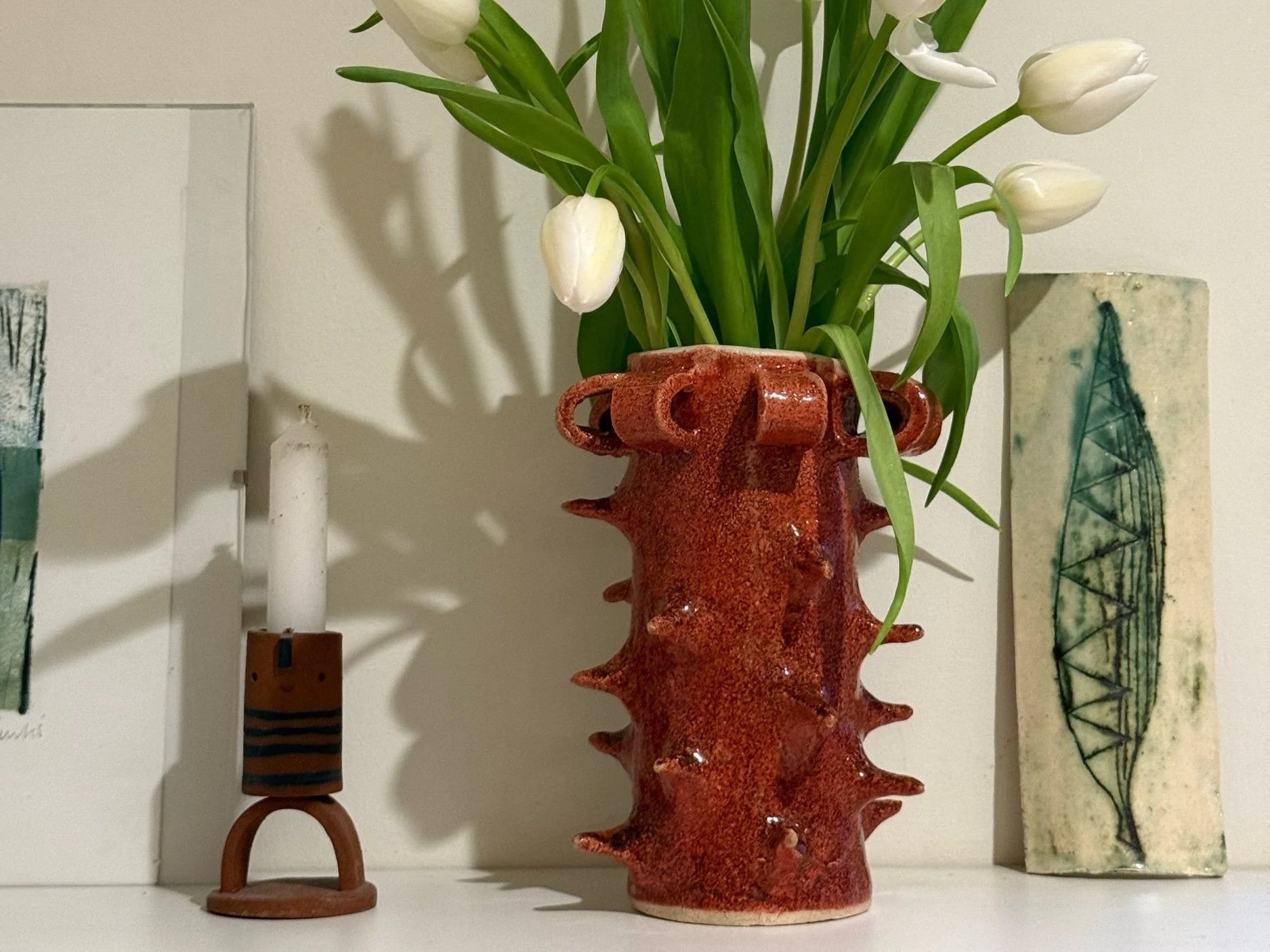 Spikey vessel with loops