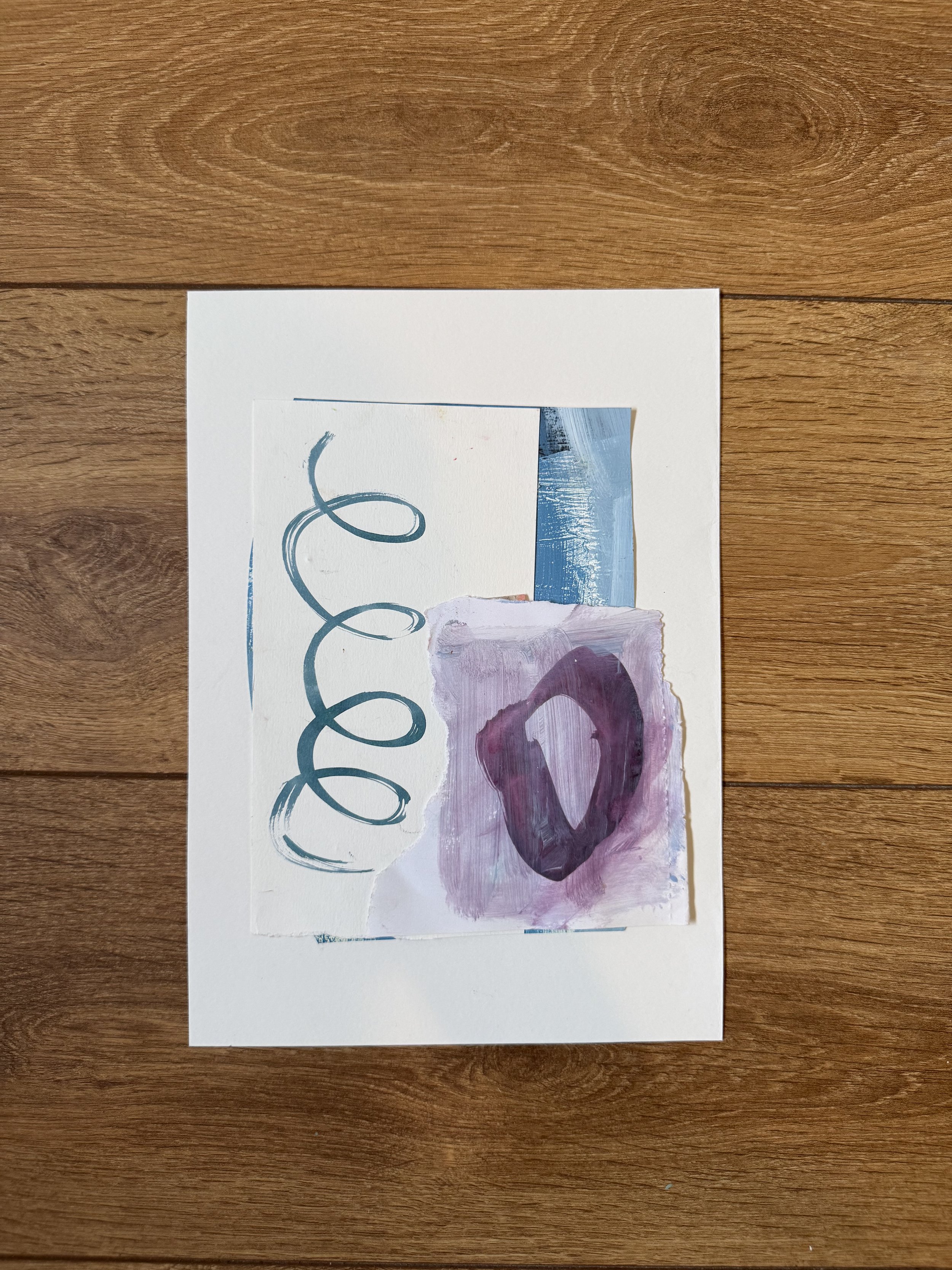 Collage on Paper