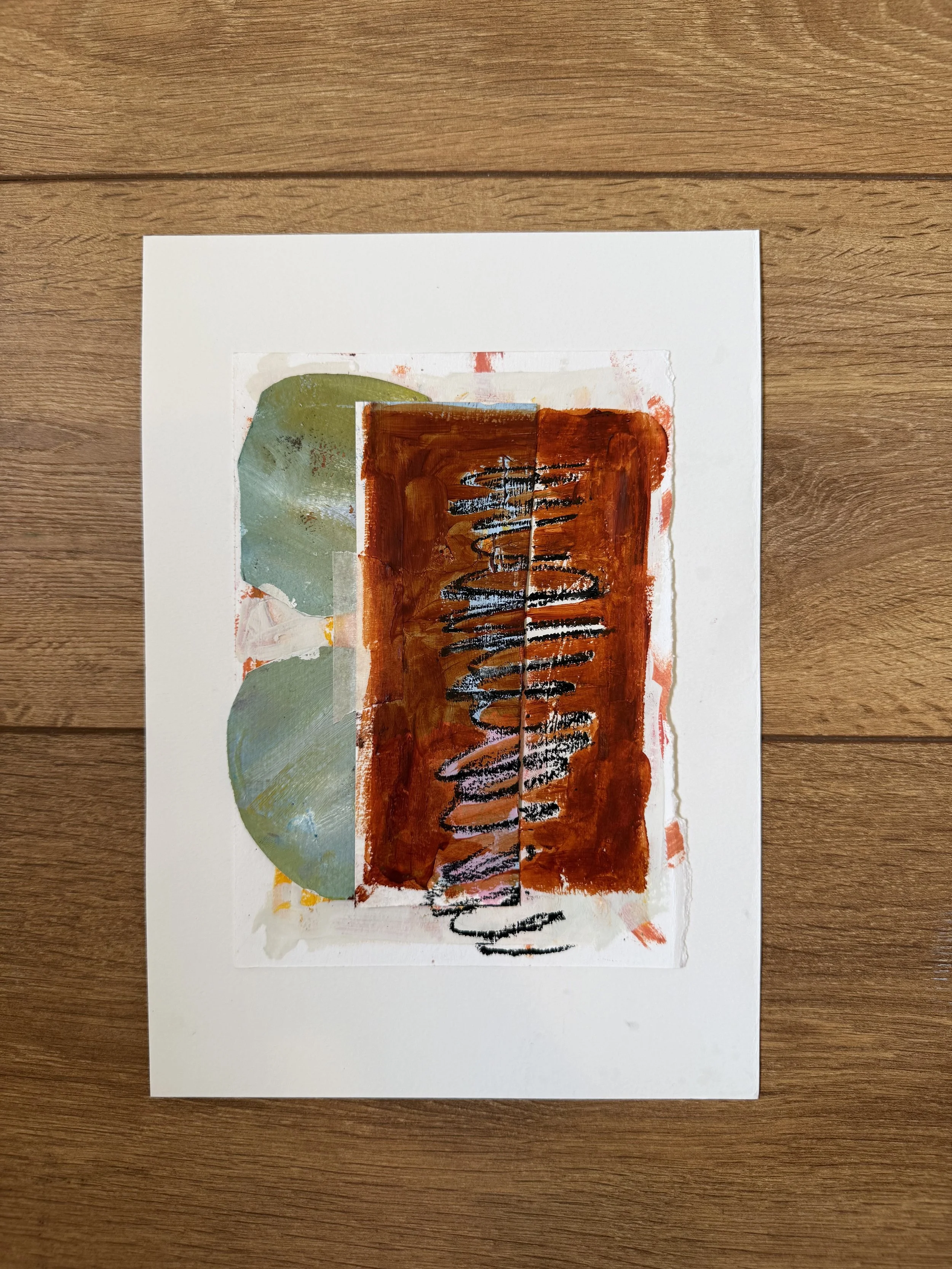 Collage on Paper