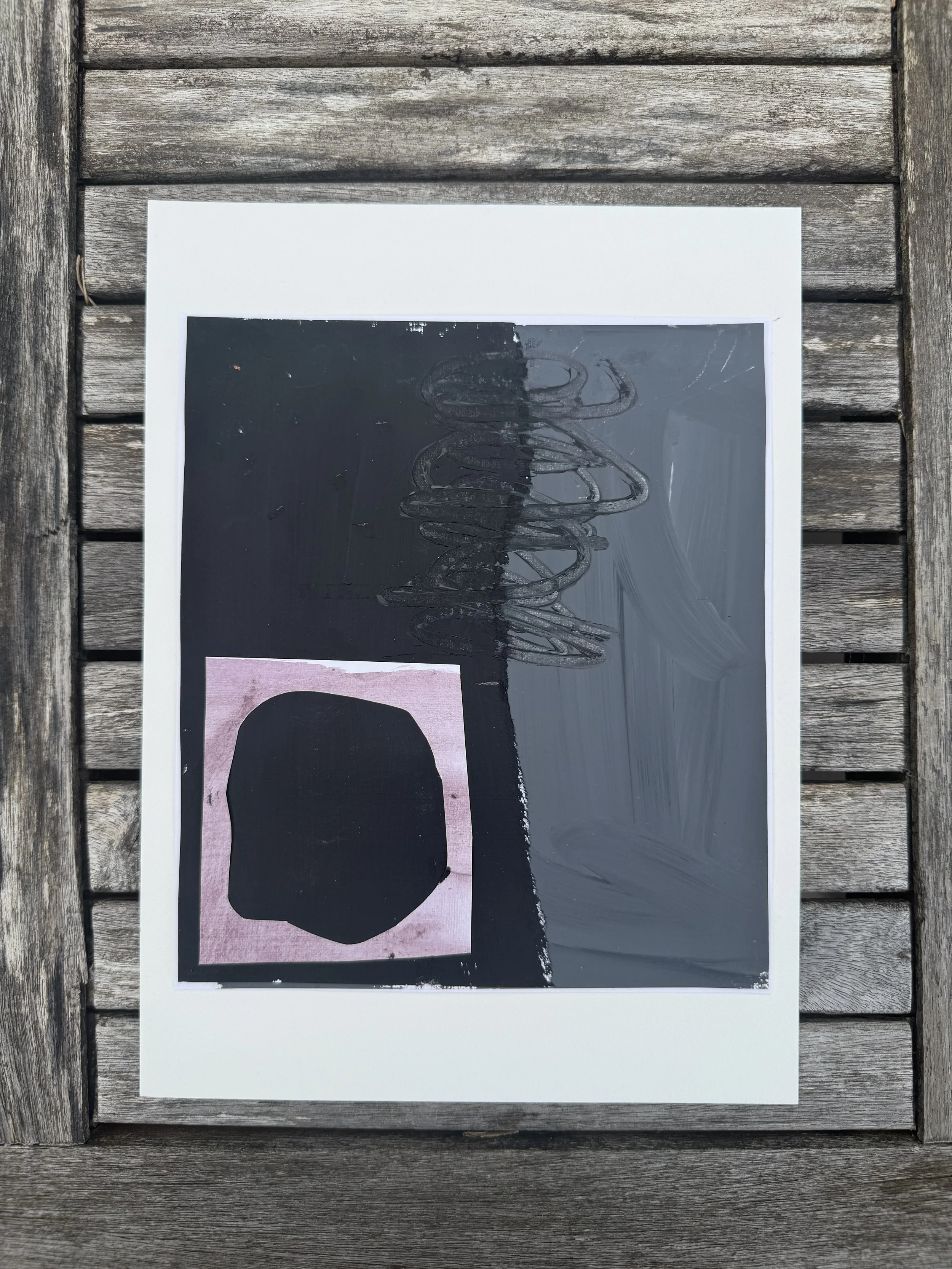 Collage on Paper