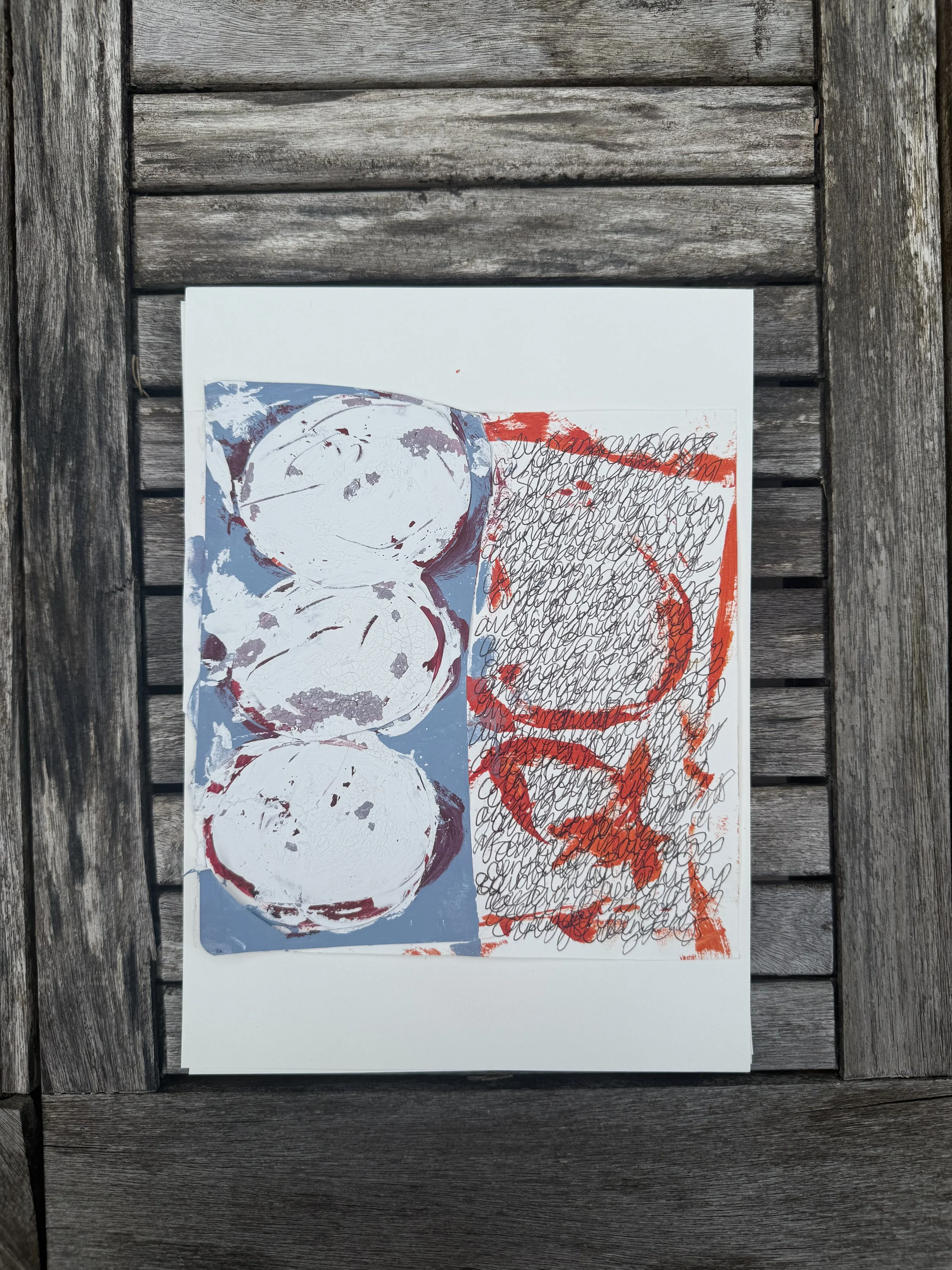 Collage on Paper