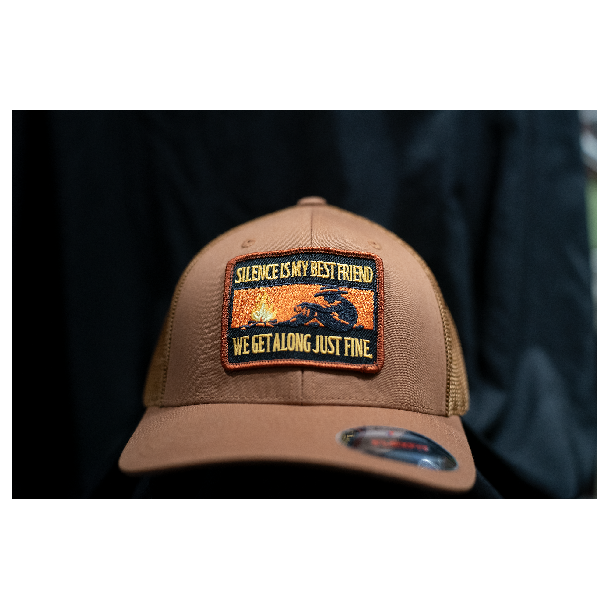 Silence Is My Best Friend — Khaki Hat