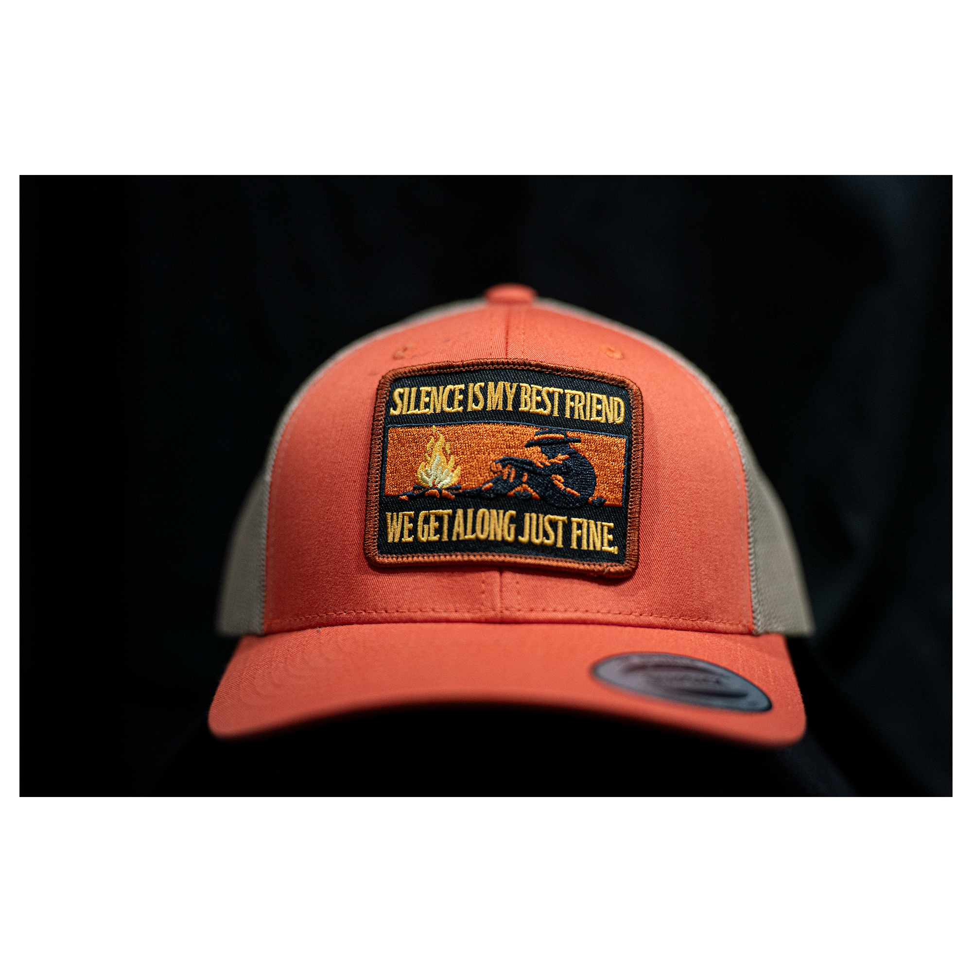 Silence Is My Best Friend — Blaze Orange Hat