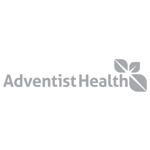 Adventist Health logo with a stylized leaf design