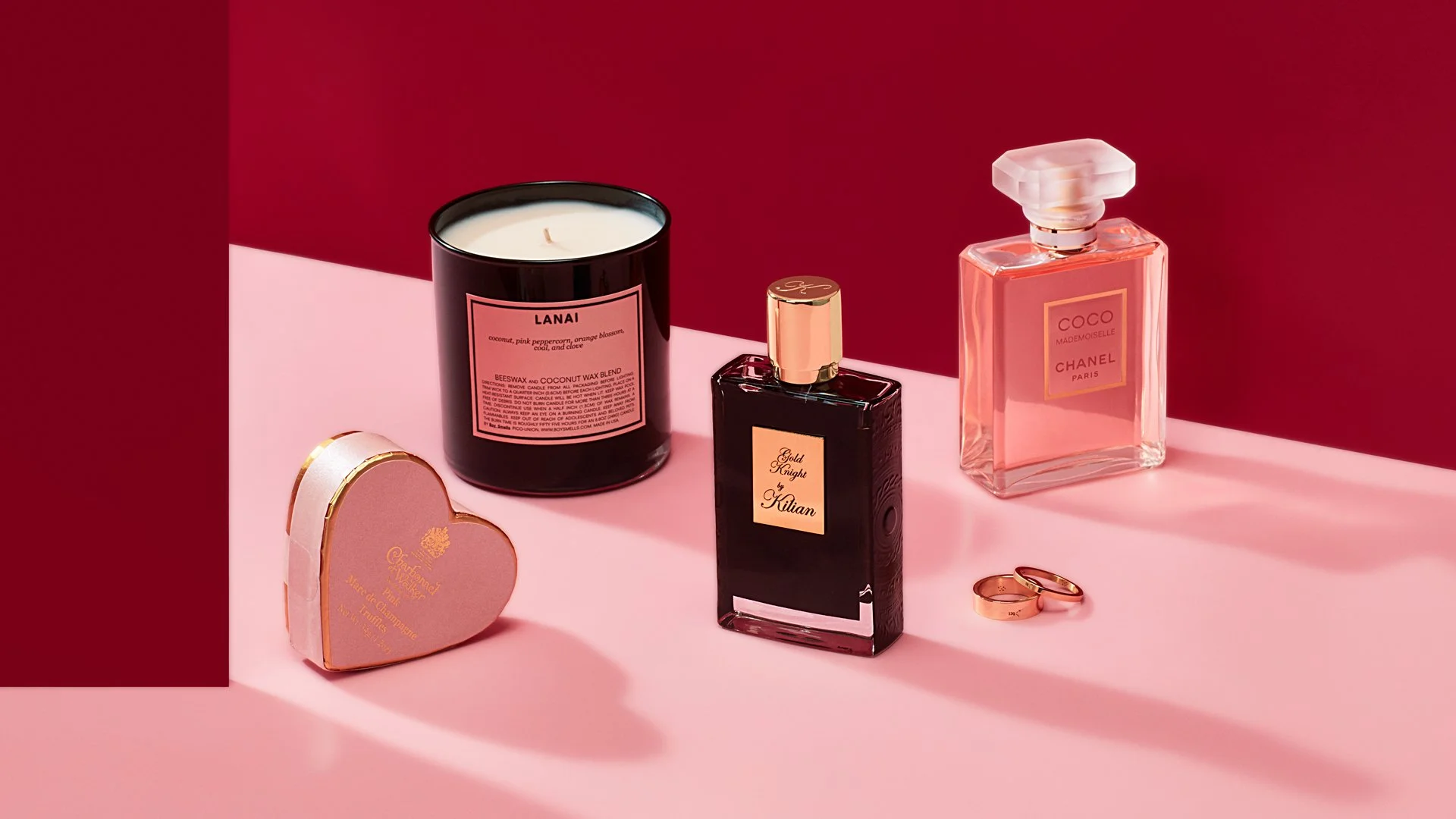 Off-figure art direction for Holt Renfrew Valentines Day Campaign.