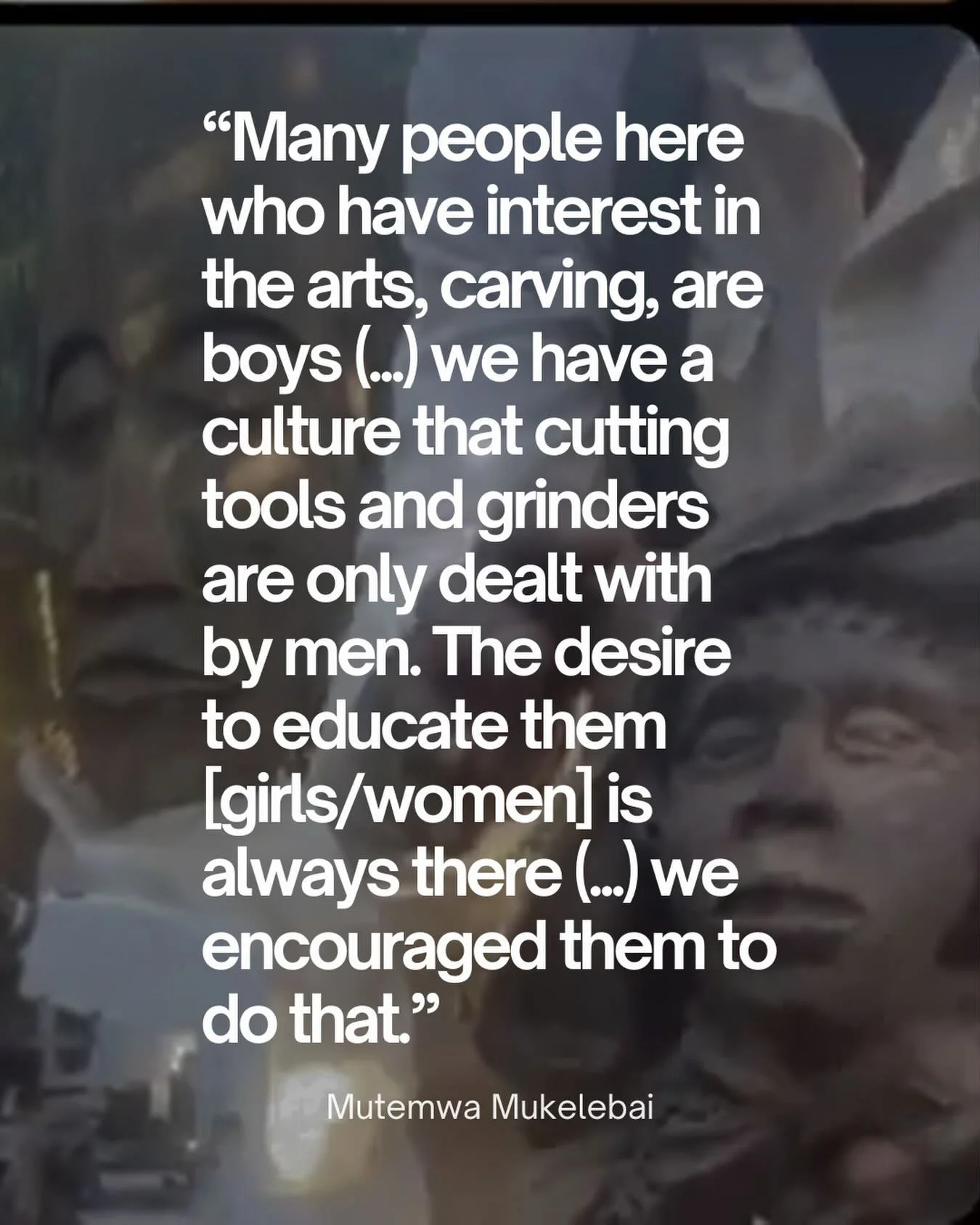 NEW VIDEO 🔭🔬🪵🪨🌒🦠🩸

Recording of the 2nd conversation of Collective Cares is now up on YouTube. Link in bio.

To activate Luyando @sikatongo_01&rsquo;s written reflection of his studio visit to Livingstone-based artist Mutemwa Mukelebai @mutemw