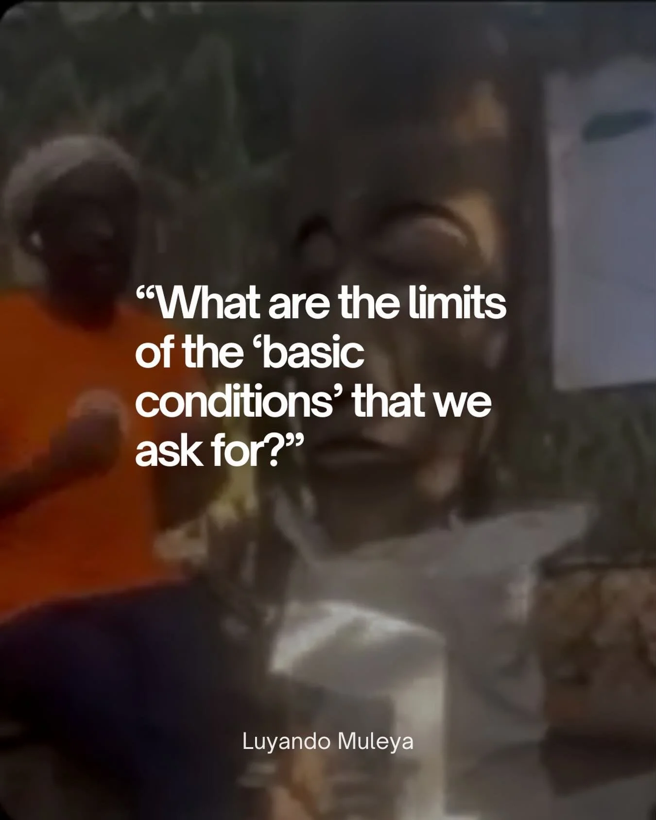 NEW VIDEO 🔭🔬🪵🪨🌒🦠🩸

Recording of the 2nd conversation of Collective Cares is now up on YouTube. Link in bio.

To activate Luyando @sikatongo_01&rsquo;s written reflection of his studio visit to Livingstone-based artist Mutemwa Mukelebai @mutemw