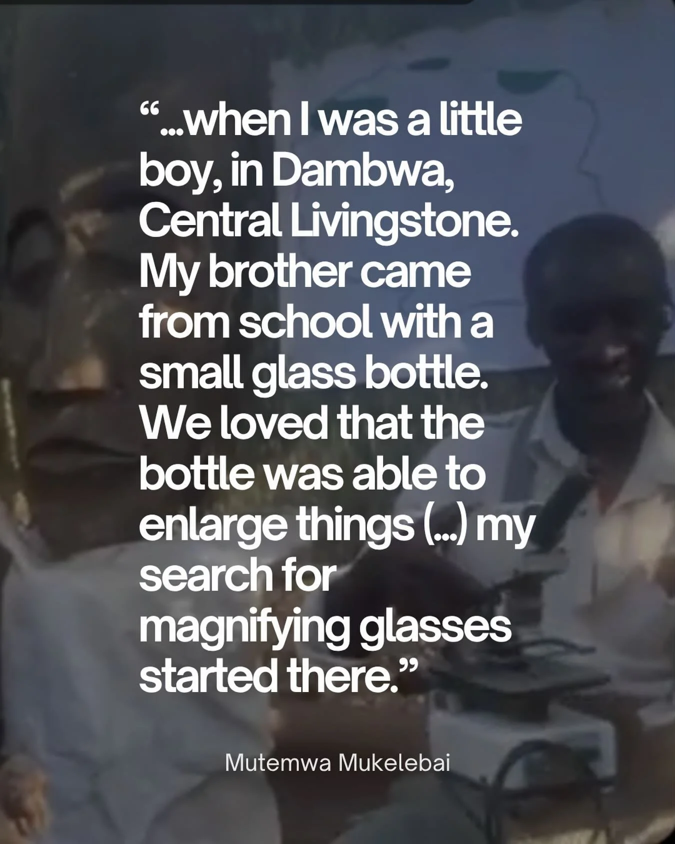 NEW VIDEO 🔭🔬🪵🪨🌒🦠🩸

Recording of the 2nd conversation of Collective Cares is now up on YouTube. Link in bio.

To activate Luyando @sikatongo_01&rsquo;s written reflection of his studio visit to Livingstone-based artist Mutemwa Mukelebai @mutemw