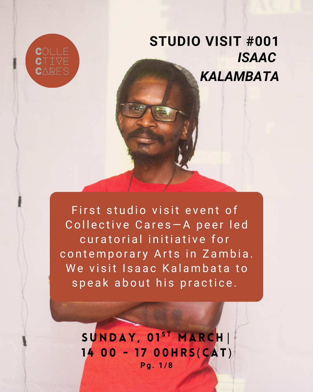 Studio Visit #001 - Isaac Kalambata