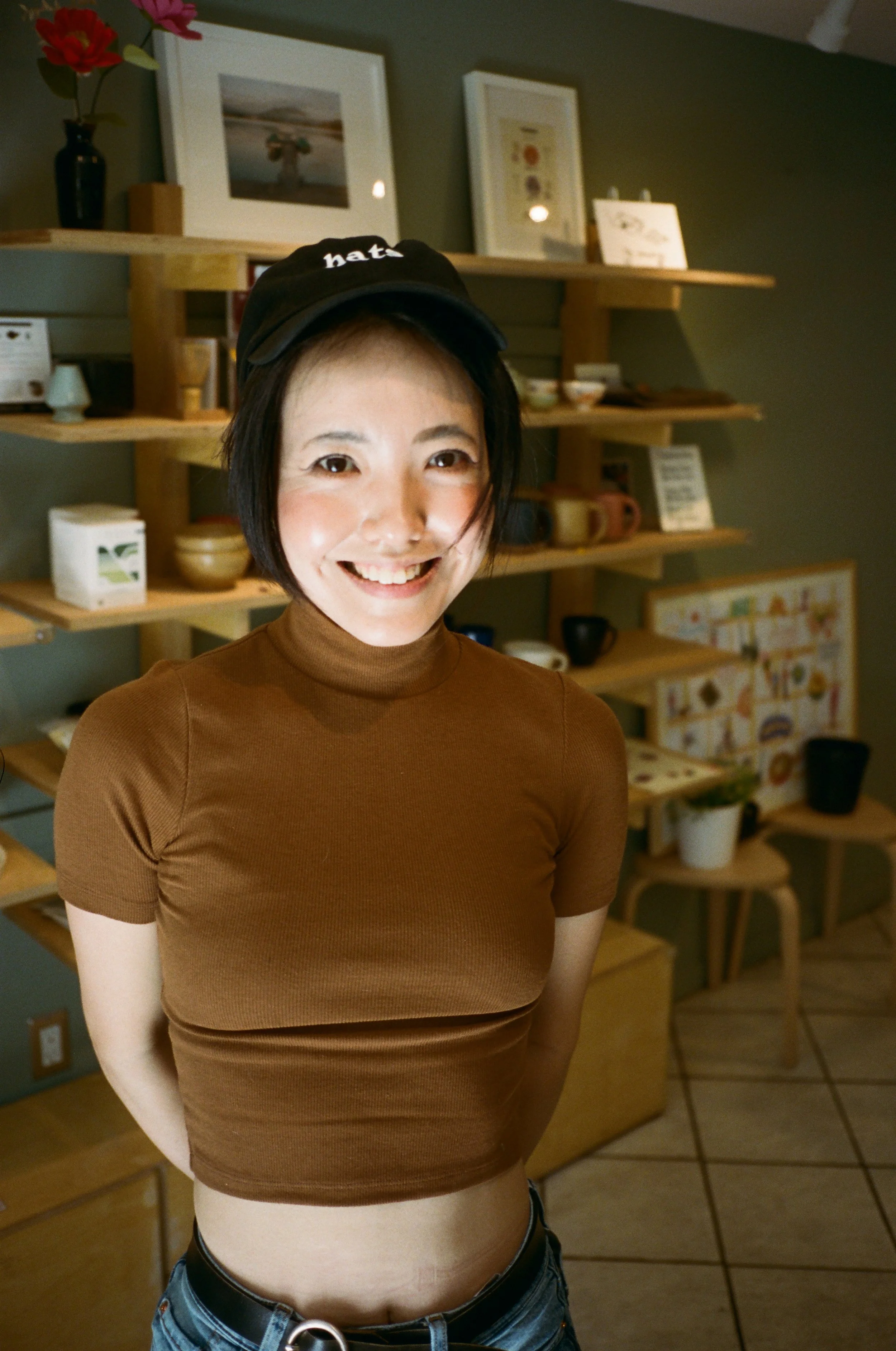 Artist Remi Yamamoto designed and illustrated our Wear Many Hats stickers.