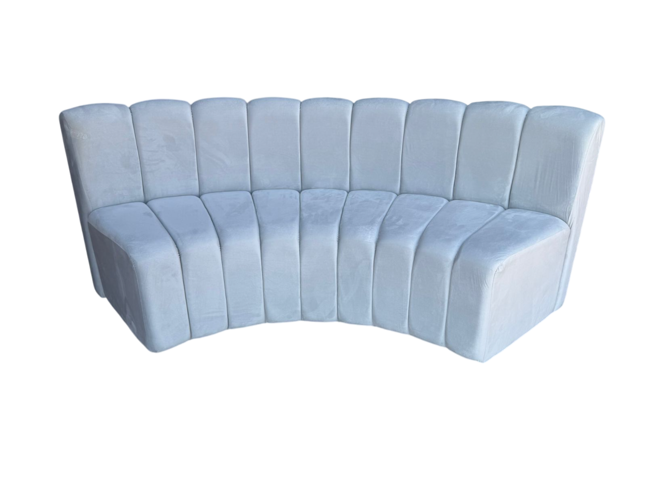 Sofá Lótus Cinza Claro