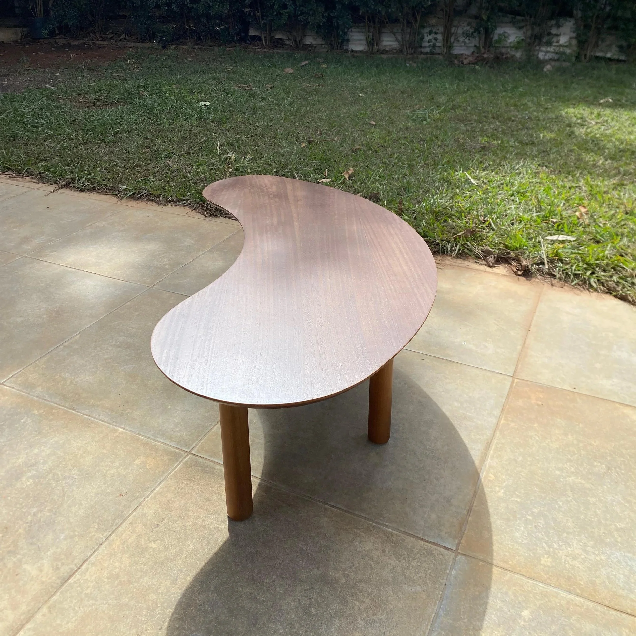 Mesa de Centro Formosa Marrom Escuro