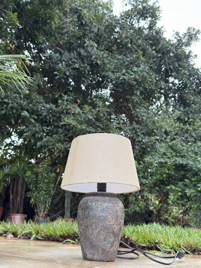 Abajur Rústico Bronze