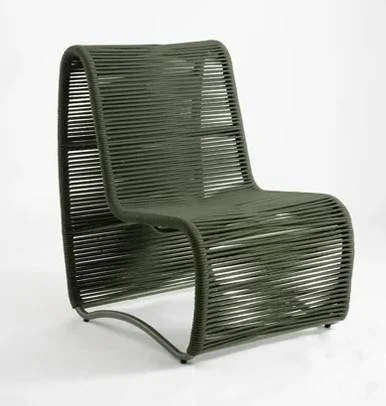 Poltrona corda Náutica verde musgo