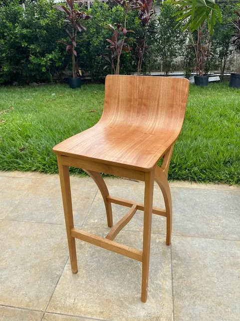 Banqueta Tropical em Madeira