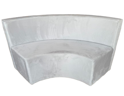 SOFA MODELO CURVA FRENTE LISO