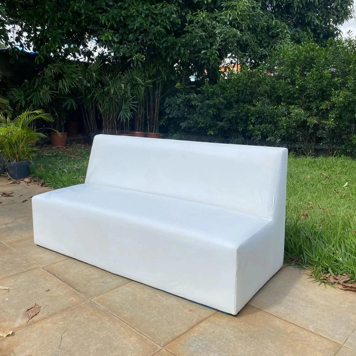 Sofá modular 3 lugares Branco
