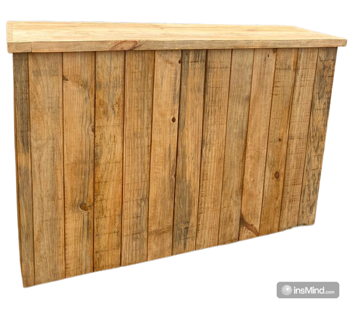 Balcão/Bar de Madeira Rústica